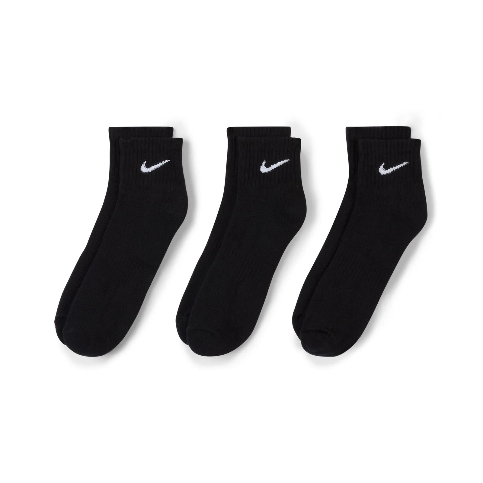Nike Cushioned Quarter Socks - 3 Pack - Image 4