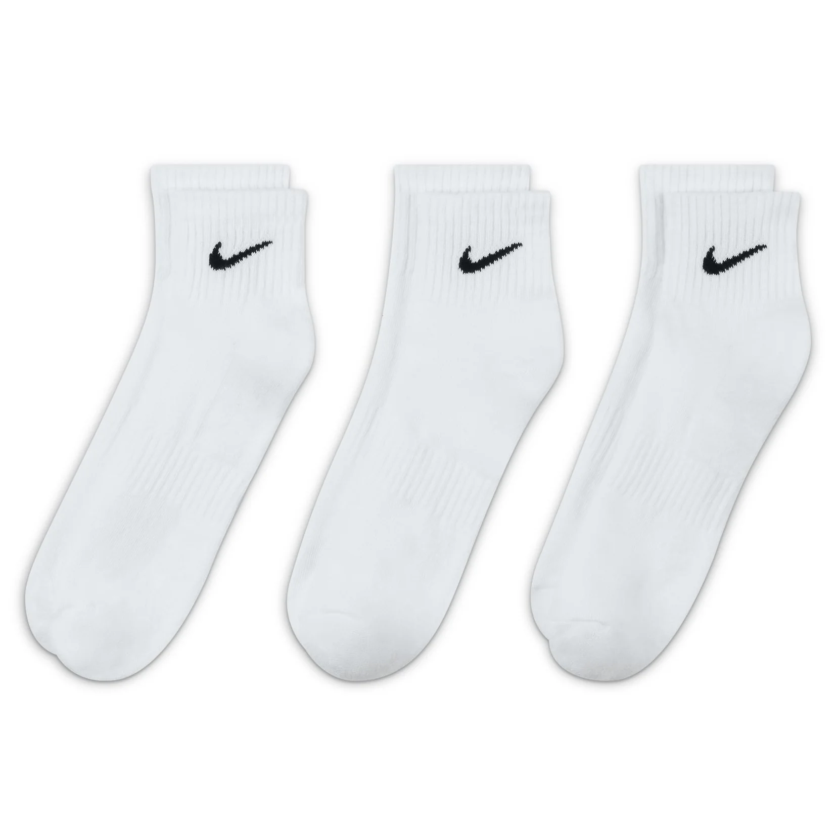 Nike Cushioned Quarter Socks 3 Pack - Image 3