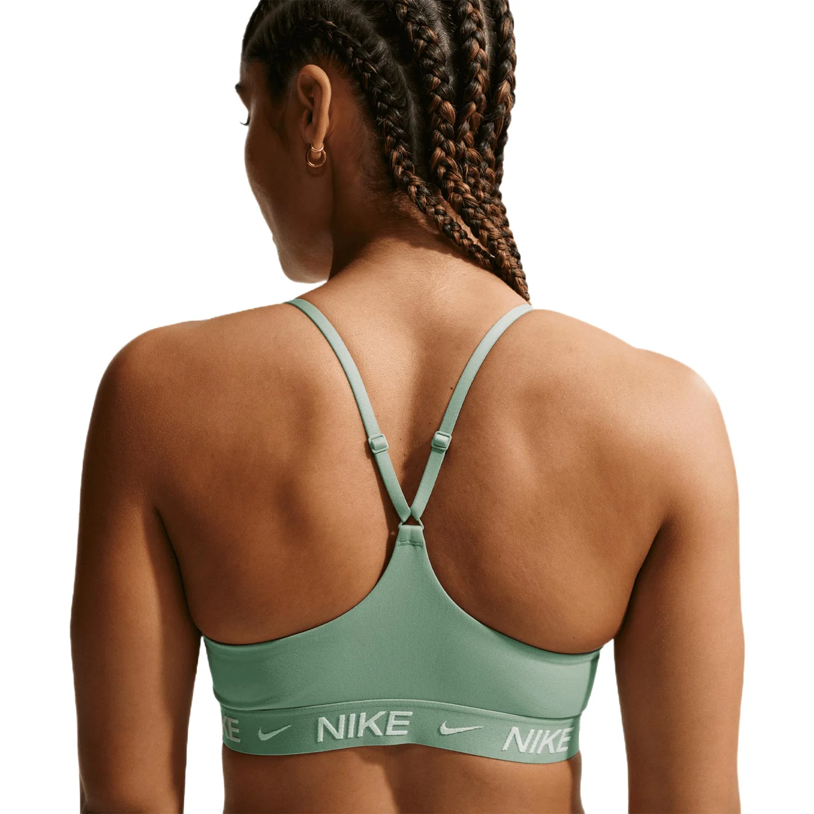 Nike Indy Light Support Womens Padded Adjustable Sports Bra - Image 2