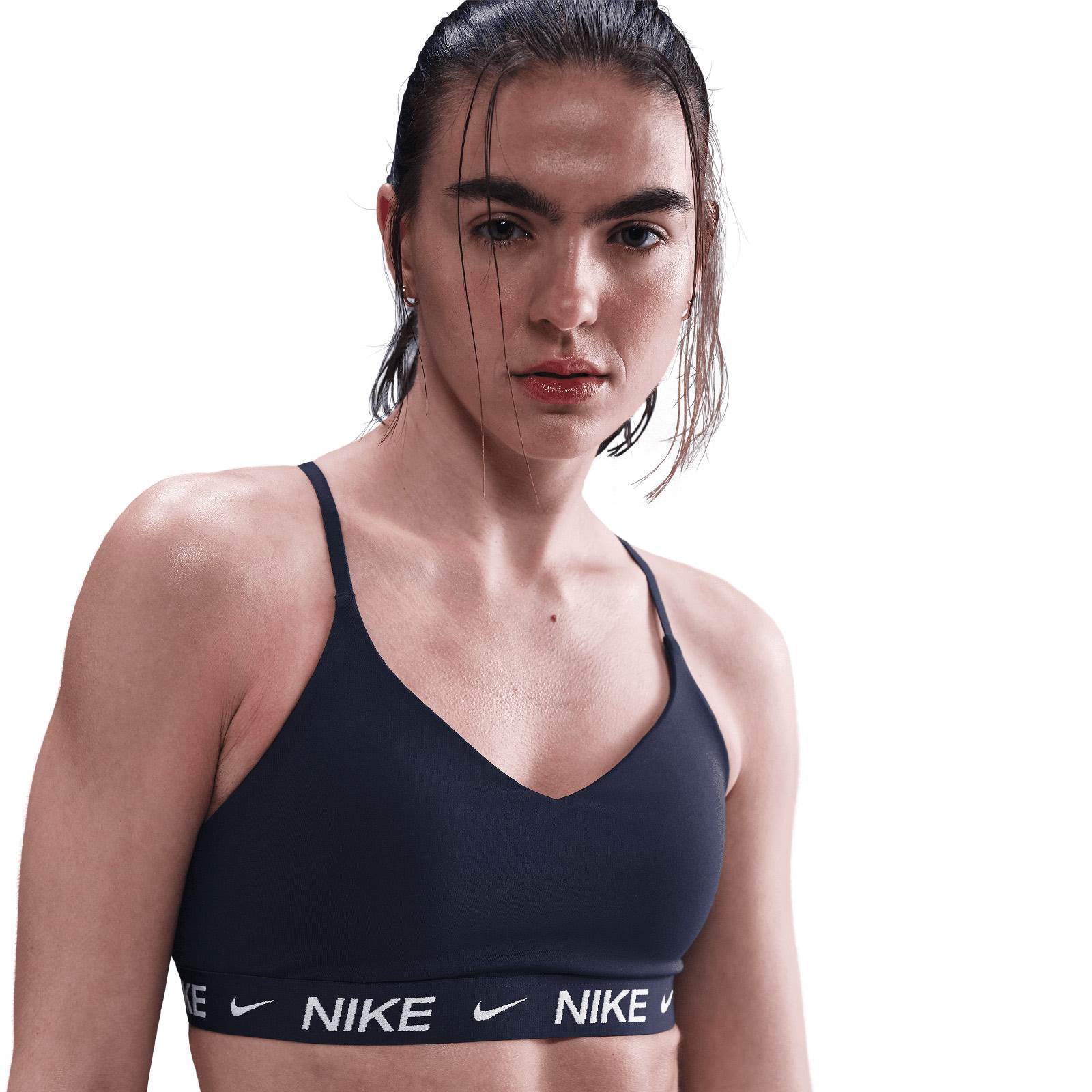Nike Indy Light Support Womens Padded Adjustable Sports Bra - Image 3