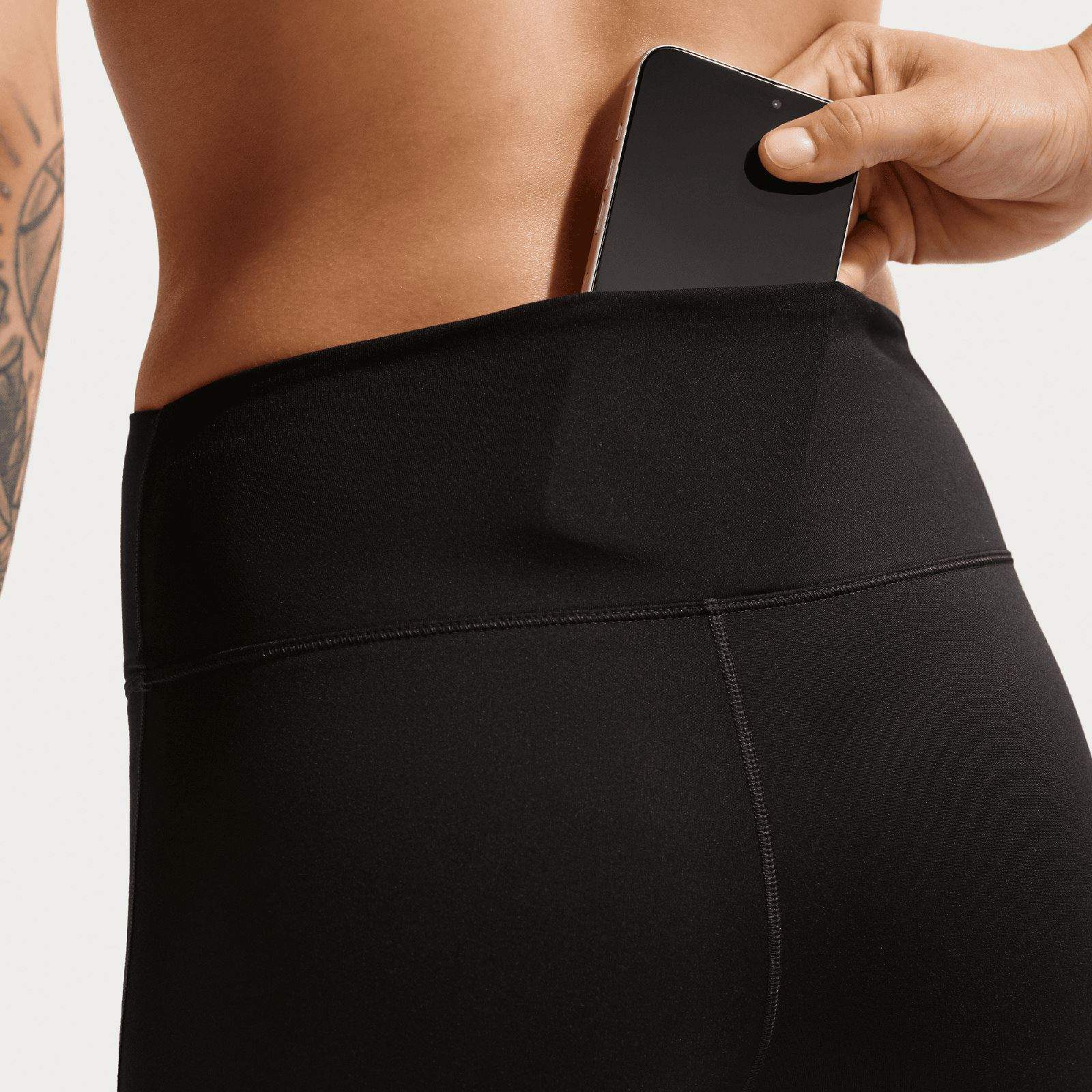Nike One Womens High-Waisted 8" Biker Shorts - Image 5