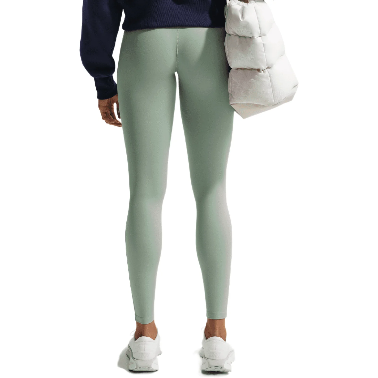 Nike One Seamless Front Womens High-Waisted Full-Length Leggings - Image 2