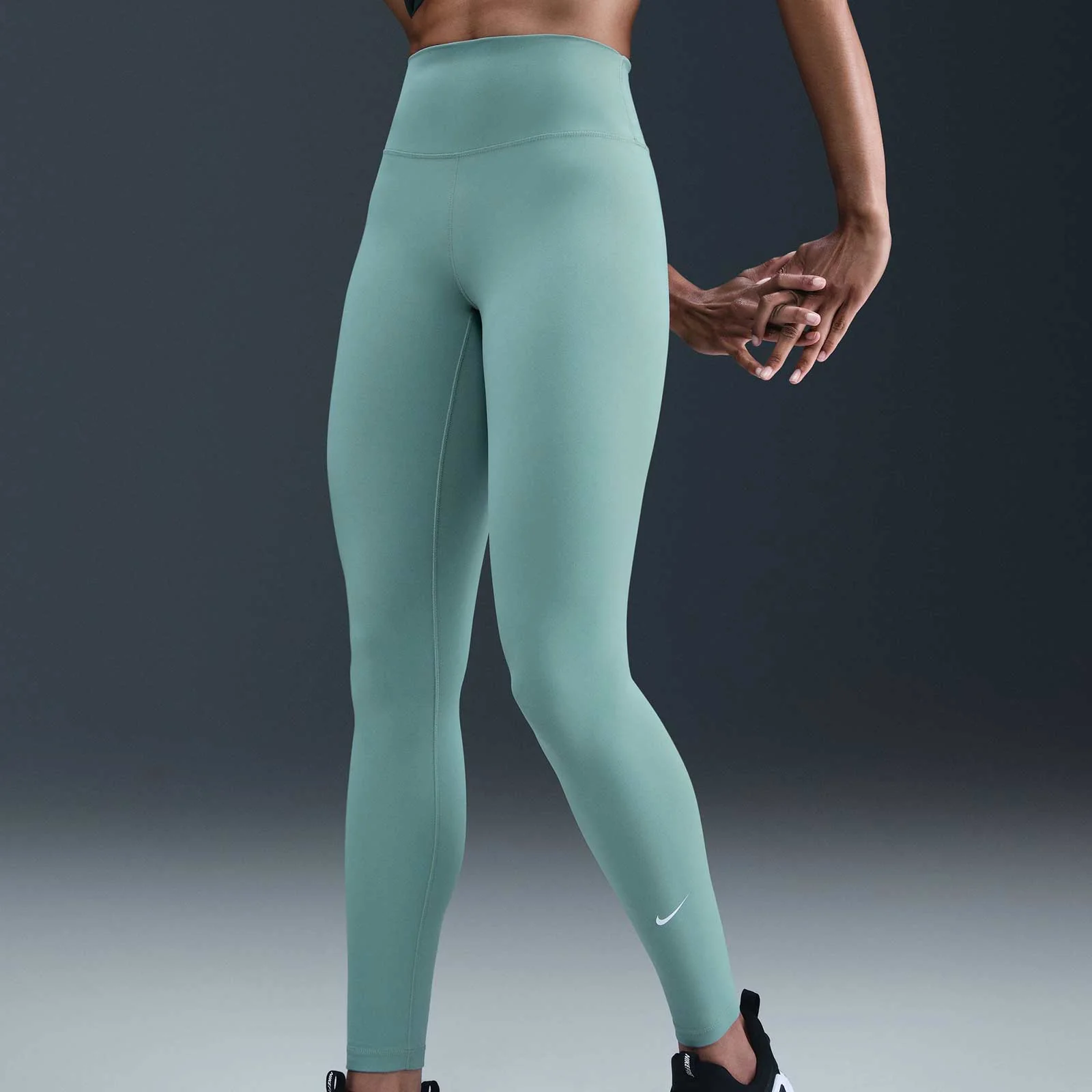 Nike One Womens High-Waisted Full-Length Leggings - Image 4