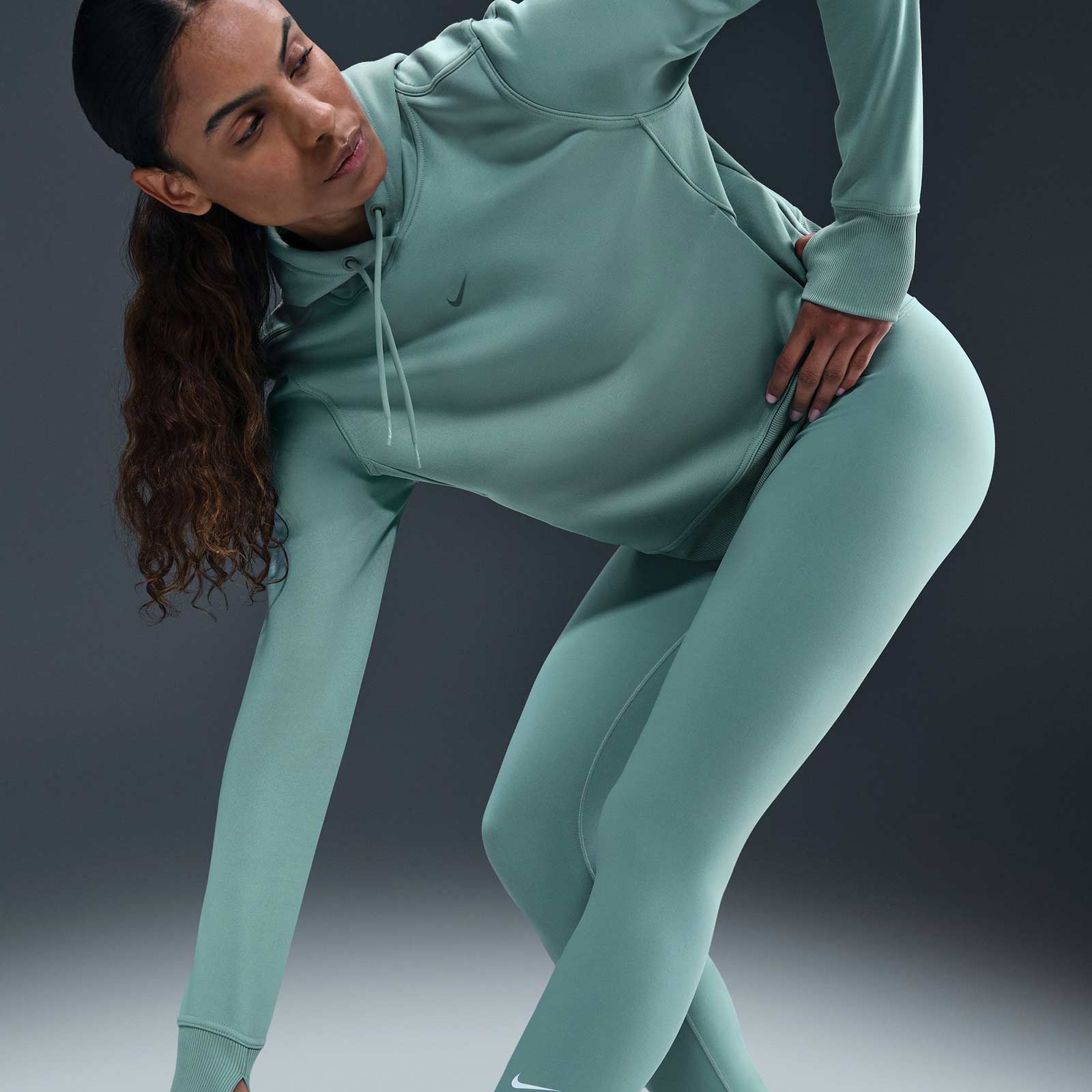 Nike One Womens High-Waisted Full-Length Leggings - Image 6