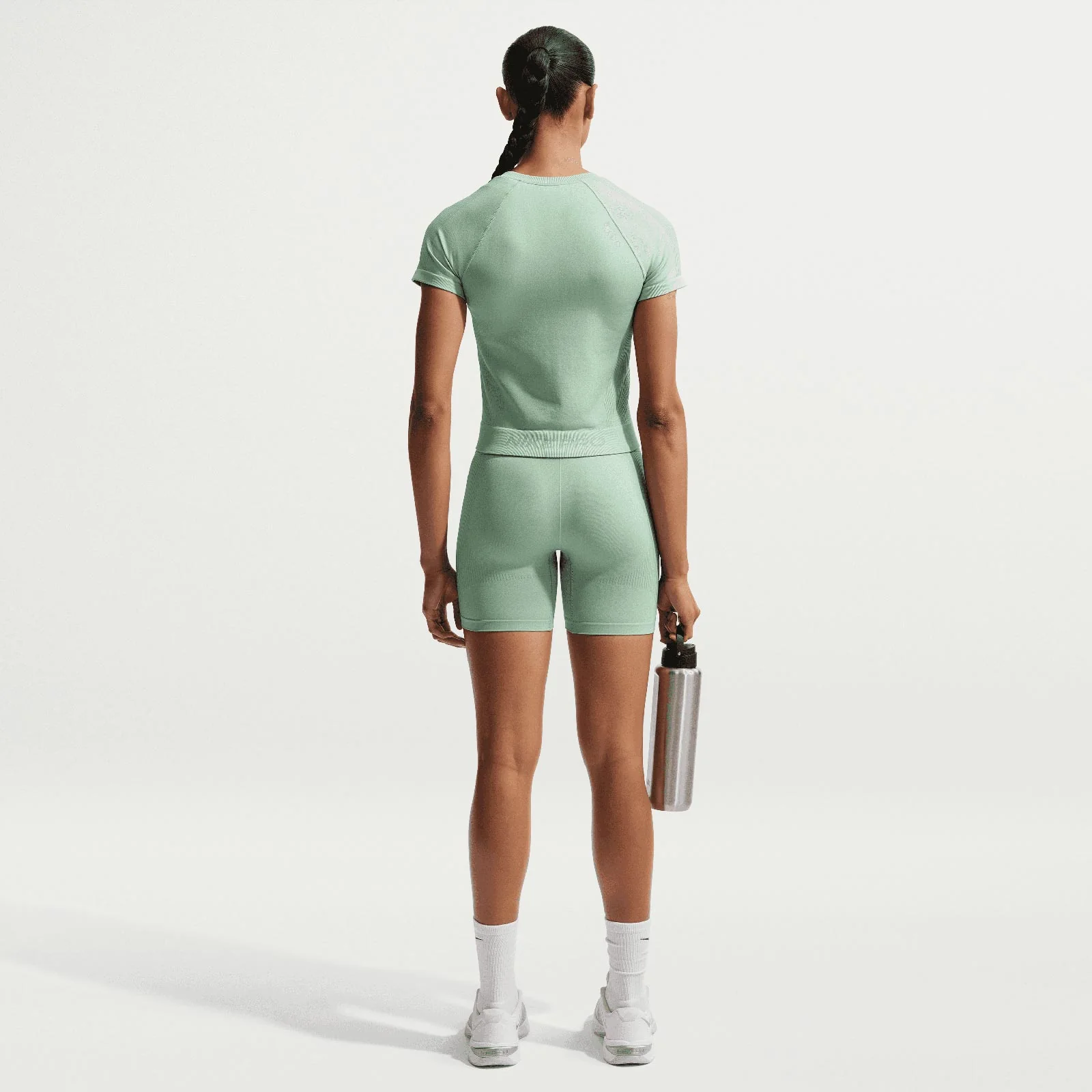 Nike Pro Seamless Womens Dri-FIT Short-Sleeve Top - Image 7