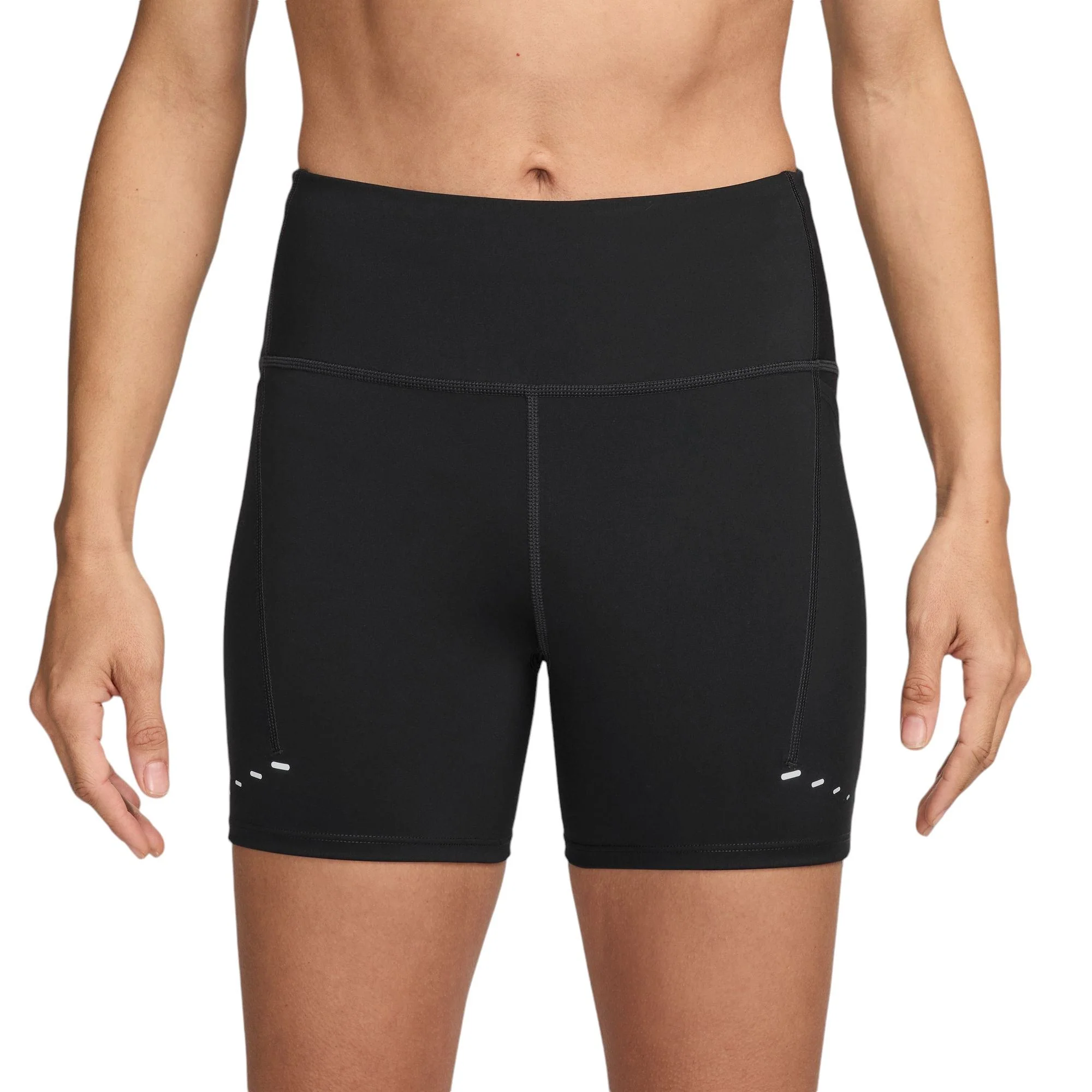 Nike Swift Womens High-Waisted 4" Tight Running Shorts With Pockets