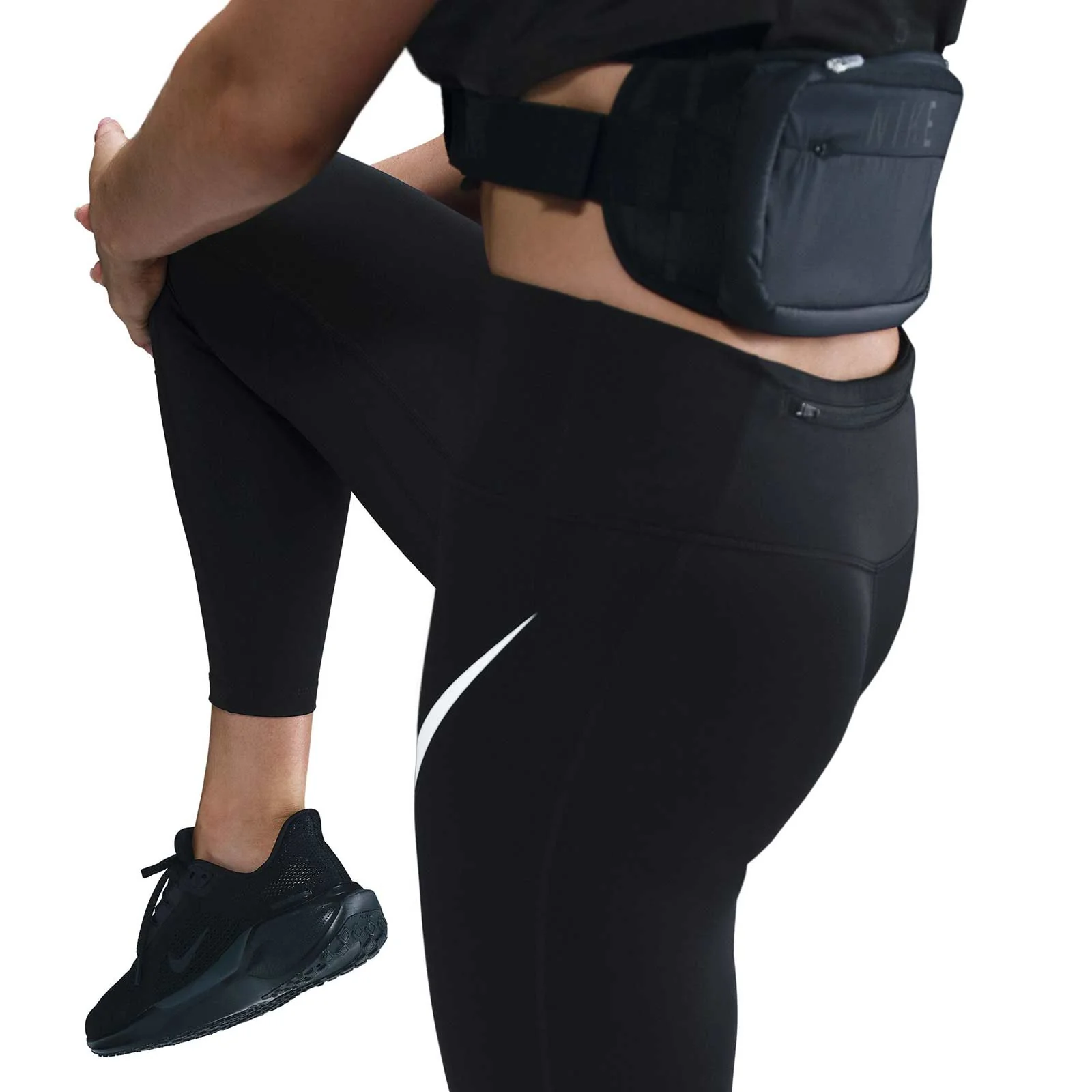 Nike Tempo Swoosh Run Womens High-Waisted 7/8 Running Leggings - Image 3