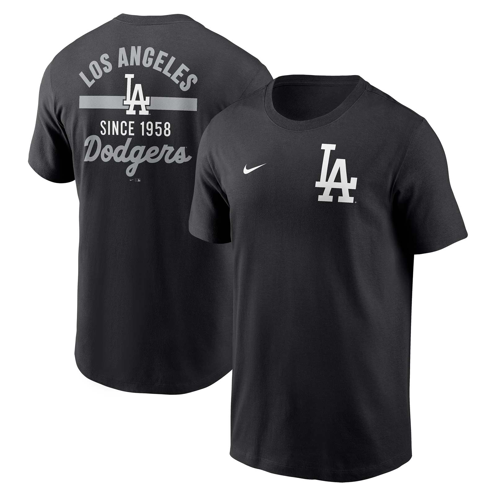 Nike Los Angeles Dodgers 2-Hit Cotton T-Shirt - Image 3