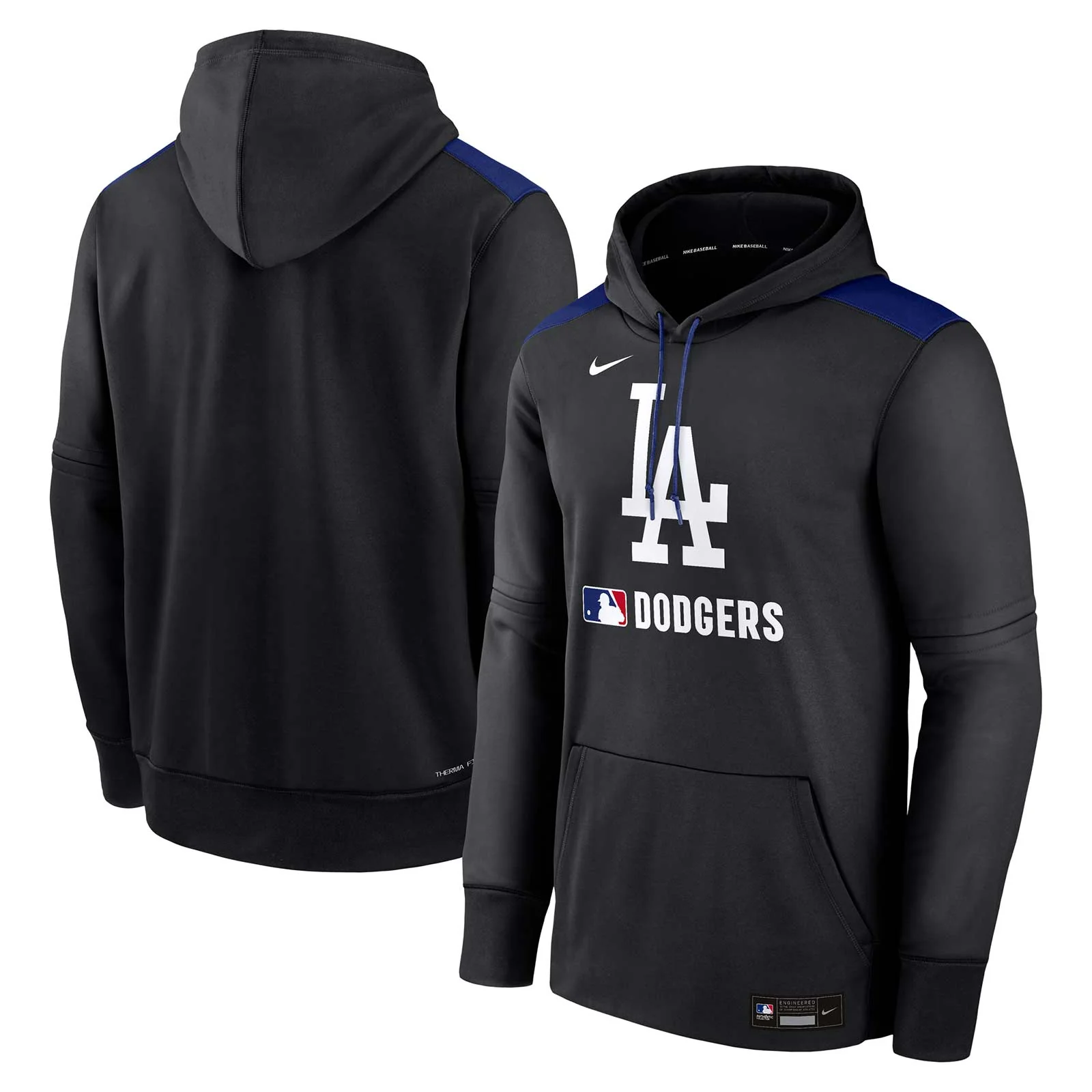 Nike Los Angeles Dodgers 2025 Authentic Classic Pullover Hoodie - Image 3