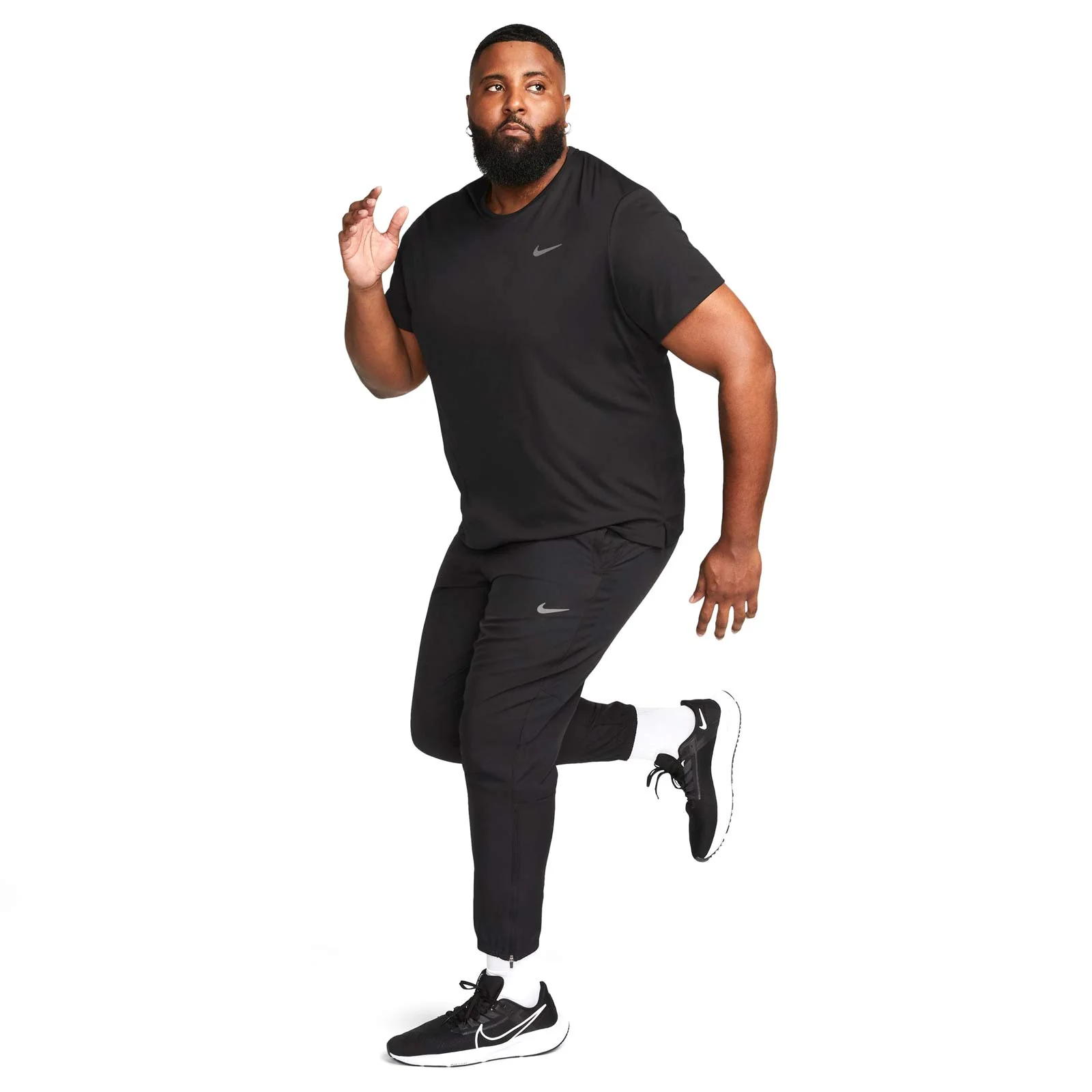 Nike Dri-FIT UV Miler Mens Short-Sleeve Running Top - Image 6
