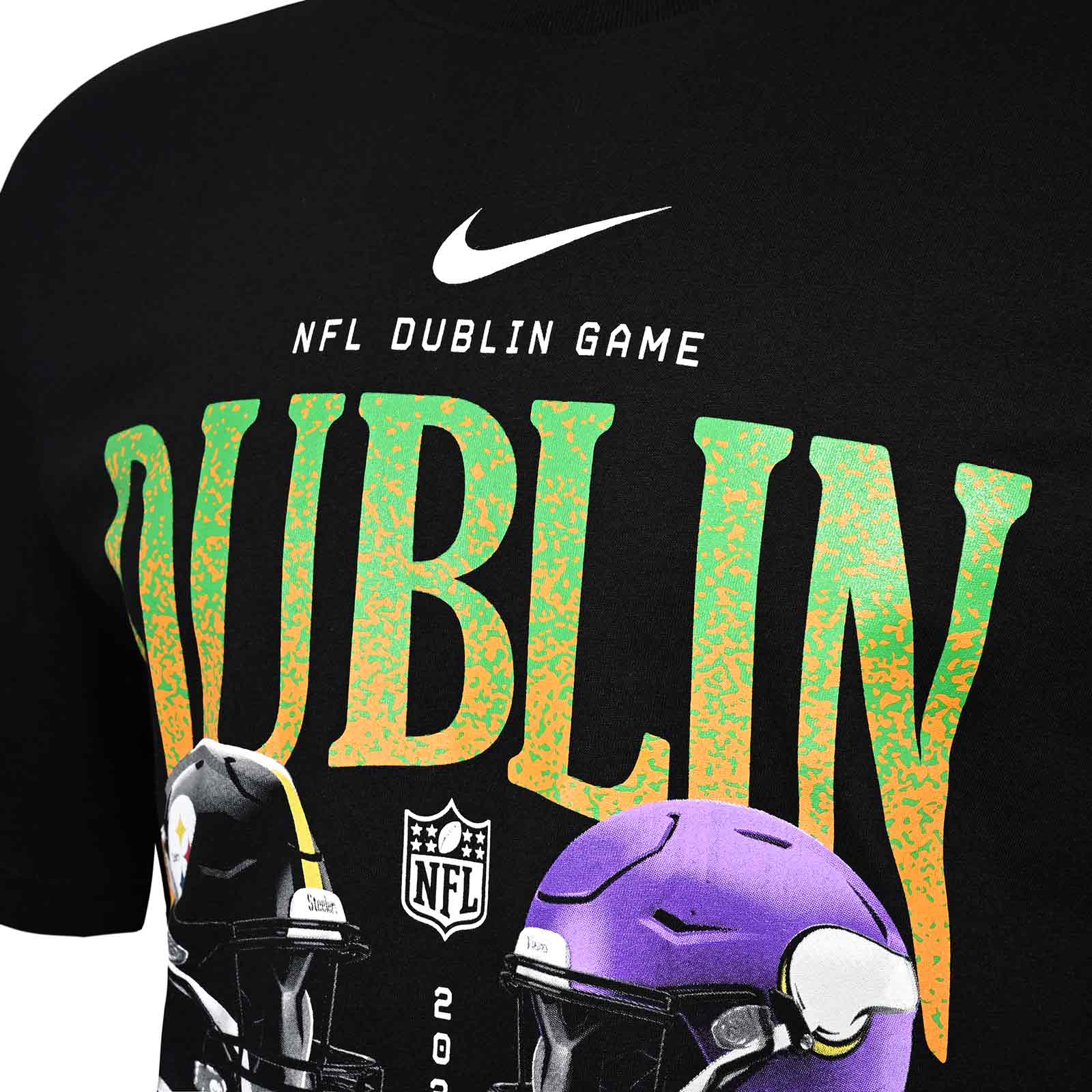 Nike Dublin Steelers X Vikings Short Sleeve T-Shirt - Image 4
