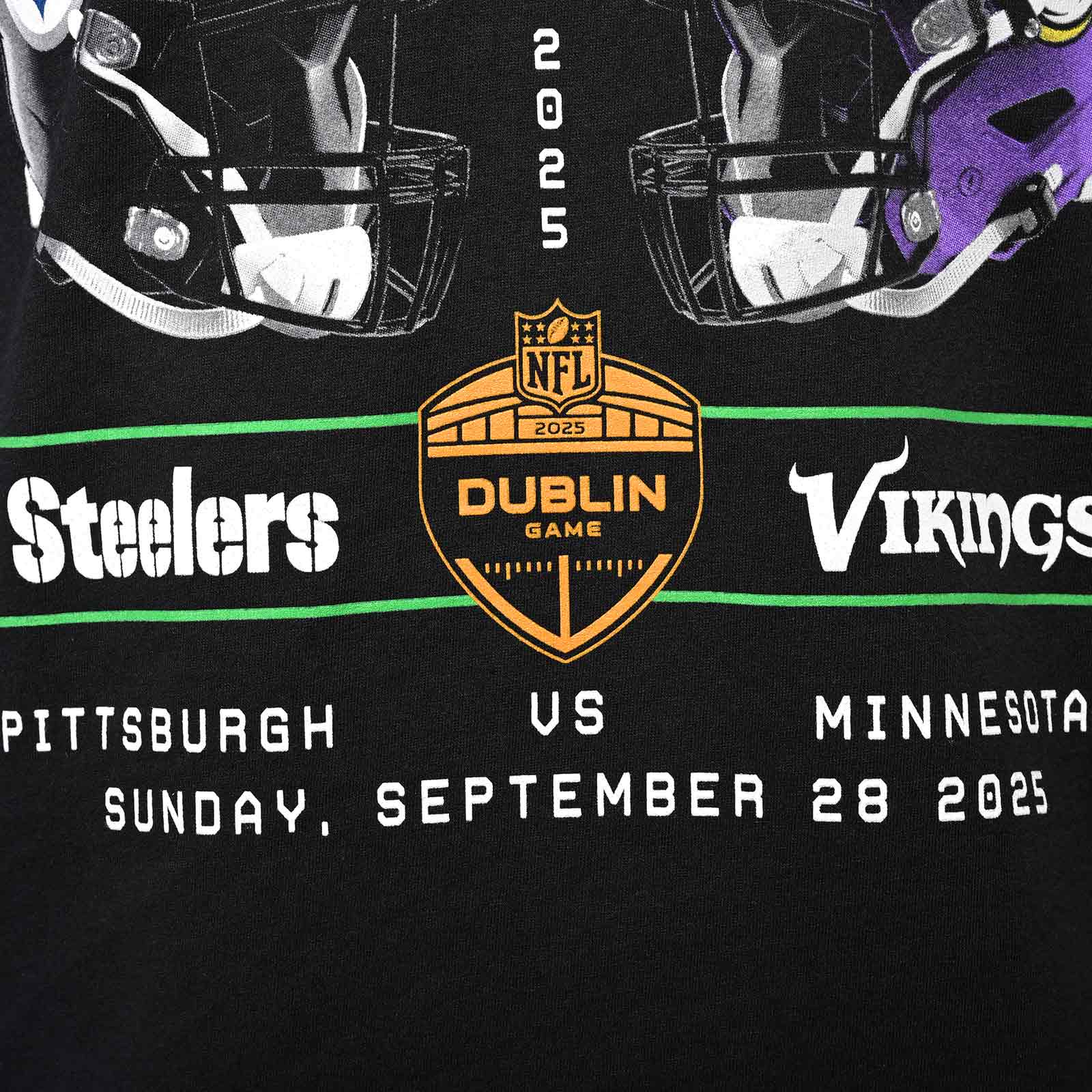 Nike Dublin Steelers X Vikings Short Sleeve T-Shirt - Image 5