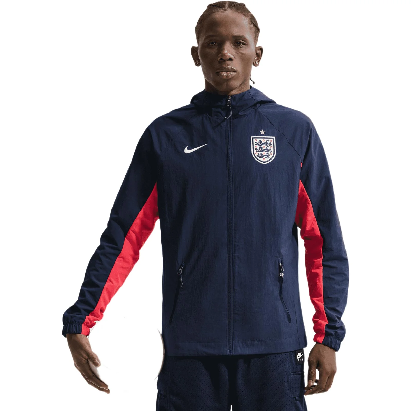 Nike Mens England World Cup 2026 AWF Soccer Woven Jacket