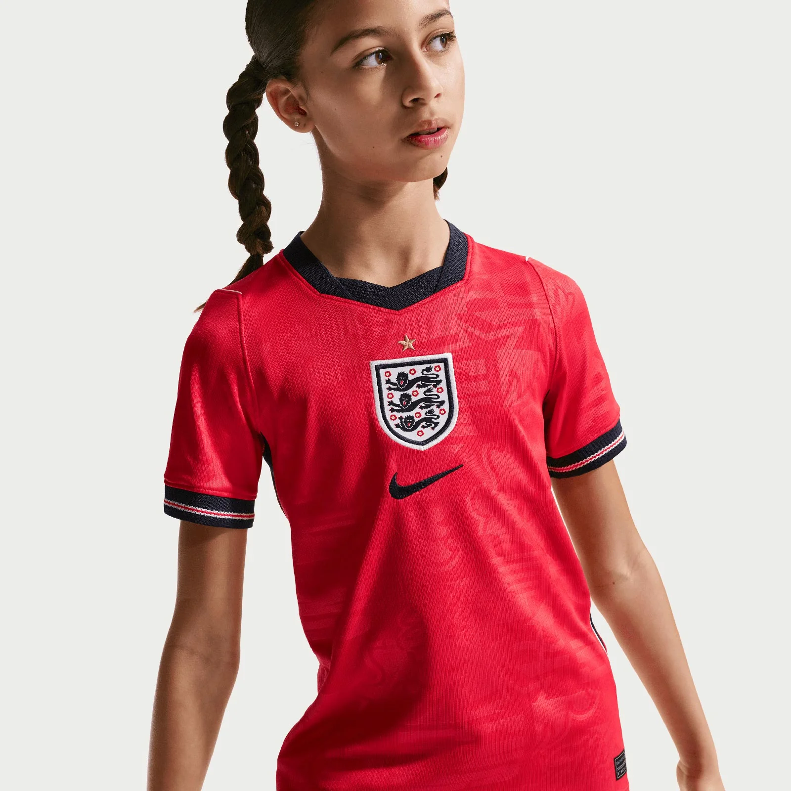 Nike Kids England World Cup 2026 Stadium Away Dri-FIT Soccer Replica Jersey - Image 5