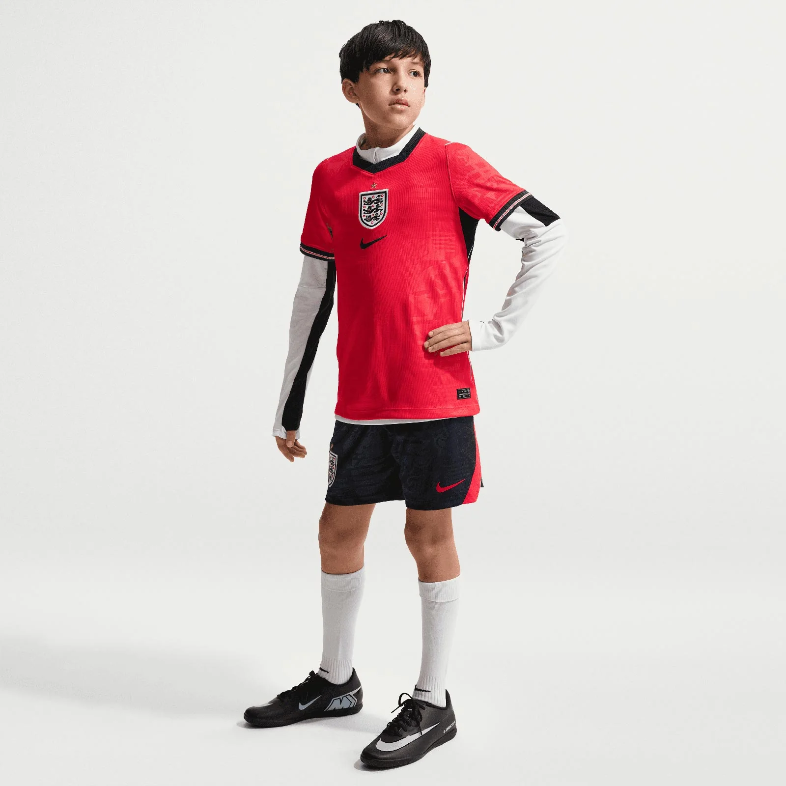 Nike Kids England World Cup 2026 Stadium Away Dri-FIT Soccer Replica Jersey - Image 9