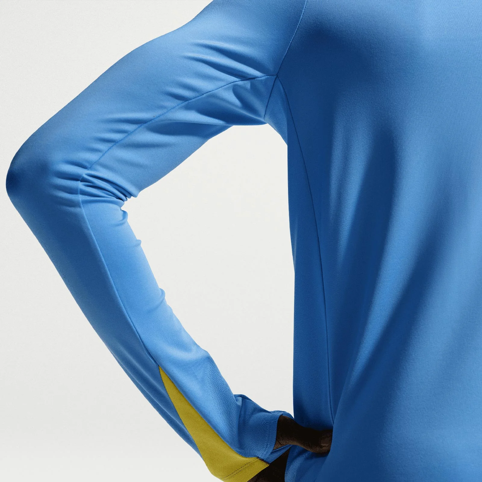 Nike FC Barcelona Strike Fourth Mens Dri-FIT Soccer Knit Drill Top - Image 4