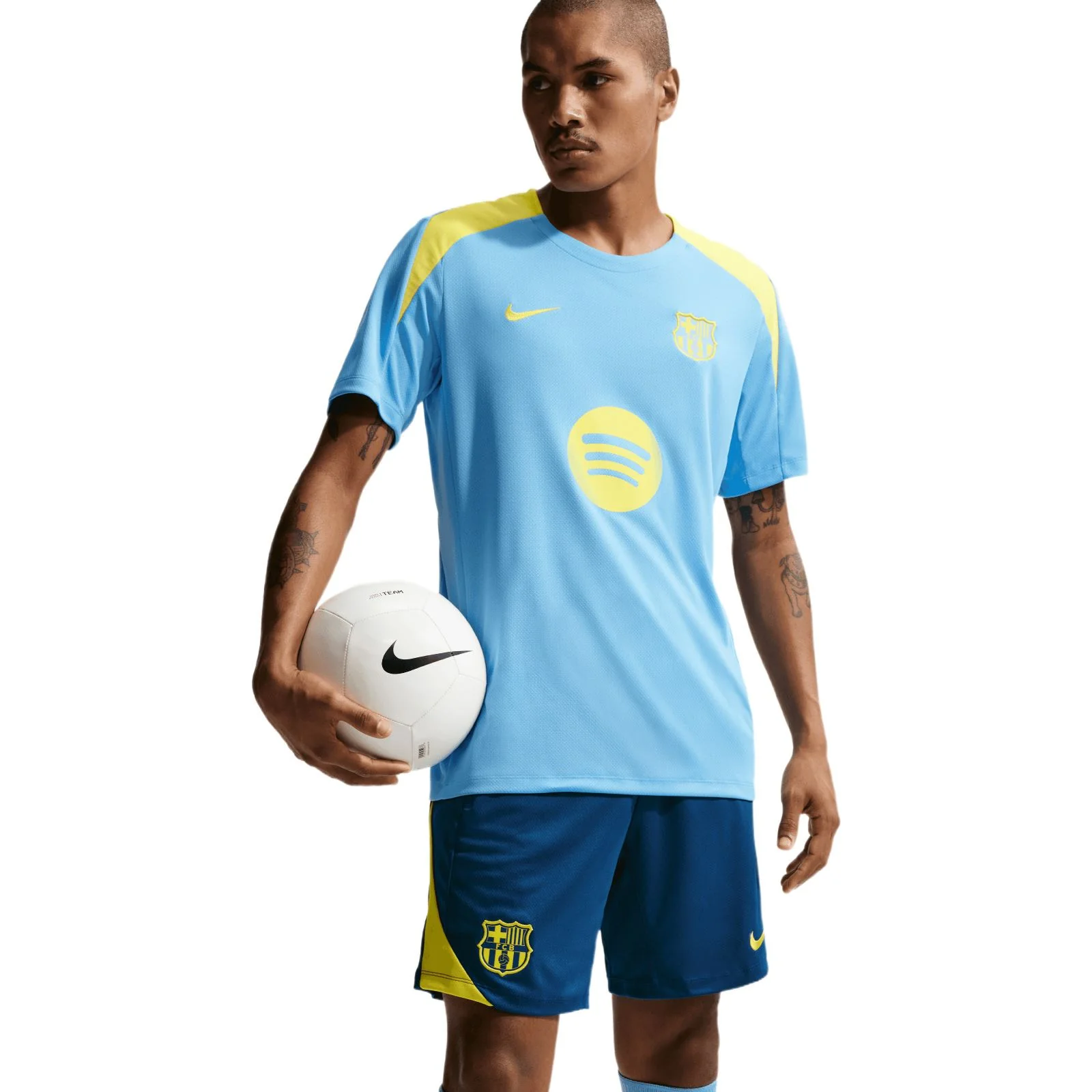 Nike FC Barcelona Strike SE Mens Nike Dri-FIT Soccer Shorts - Image 3