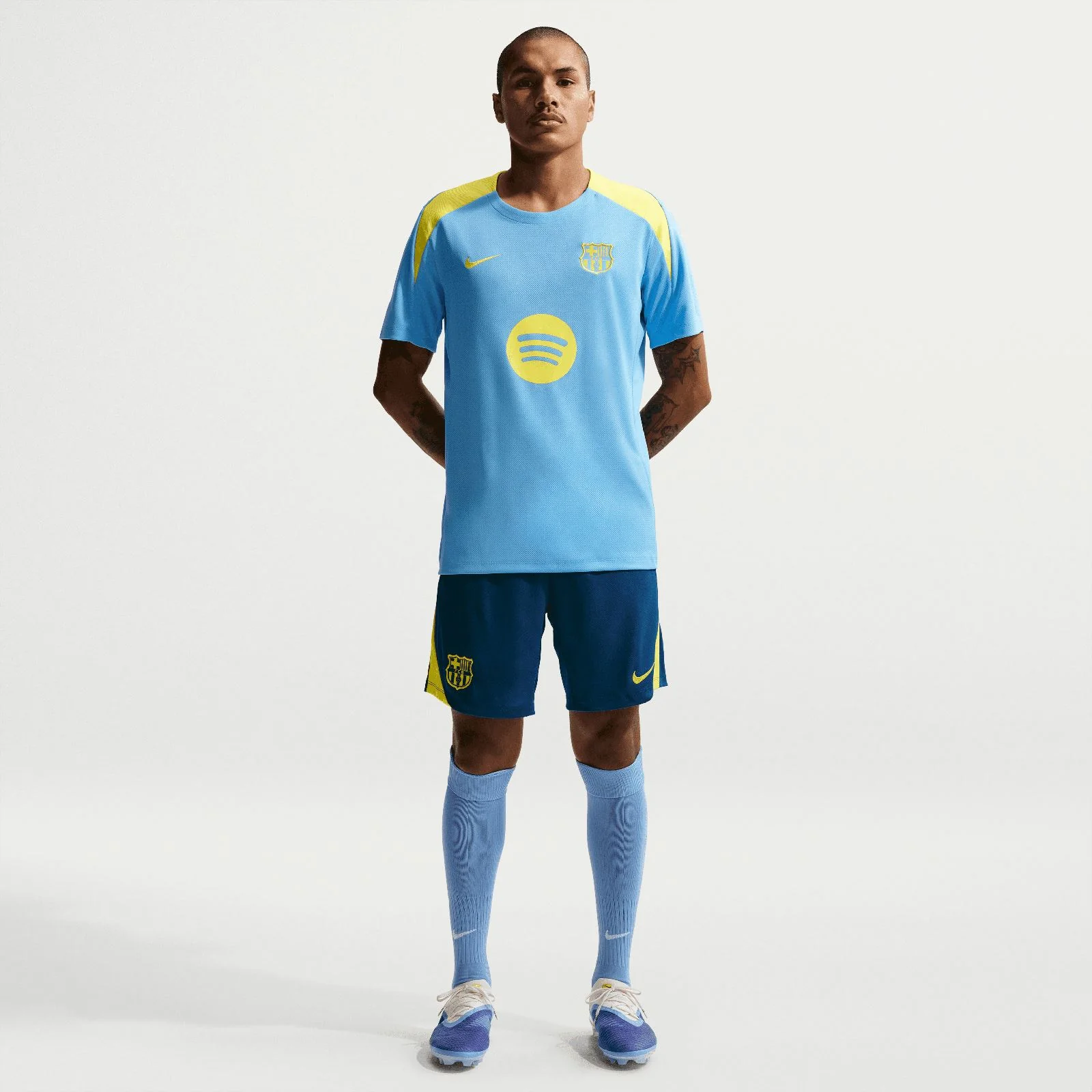Nike FC Barcelona Strike SE Mens Nike Dri-FIT Soccer Shorts - Image 4