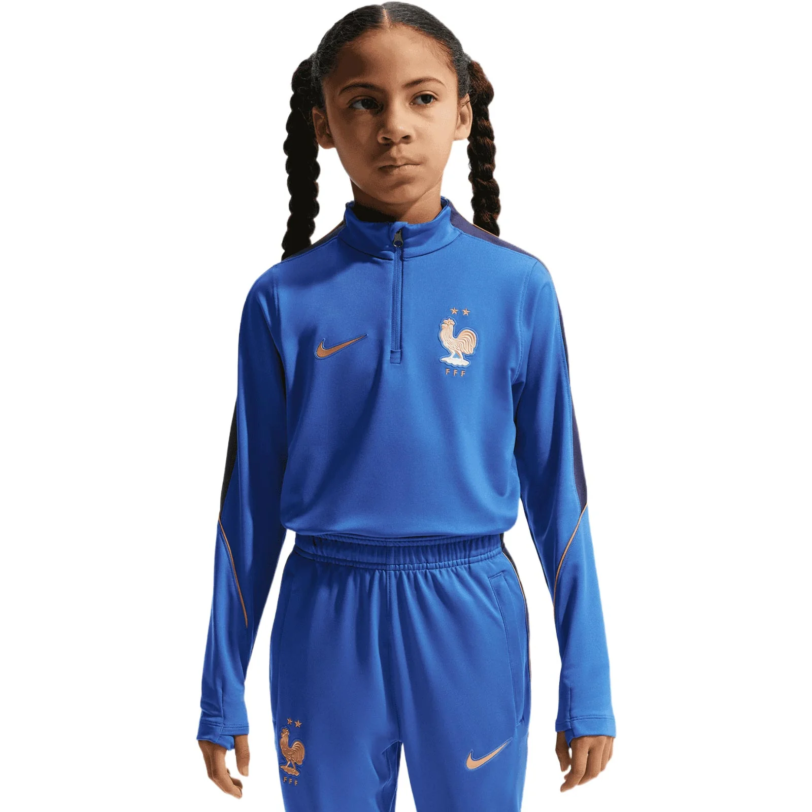 Nike Kids France World Cup 2026 Strike Dri-FIT Soccer Drill Top