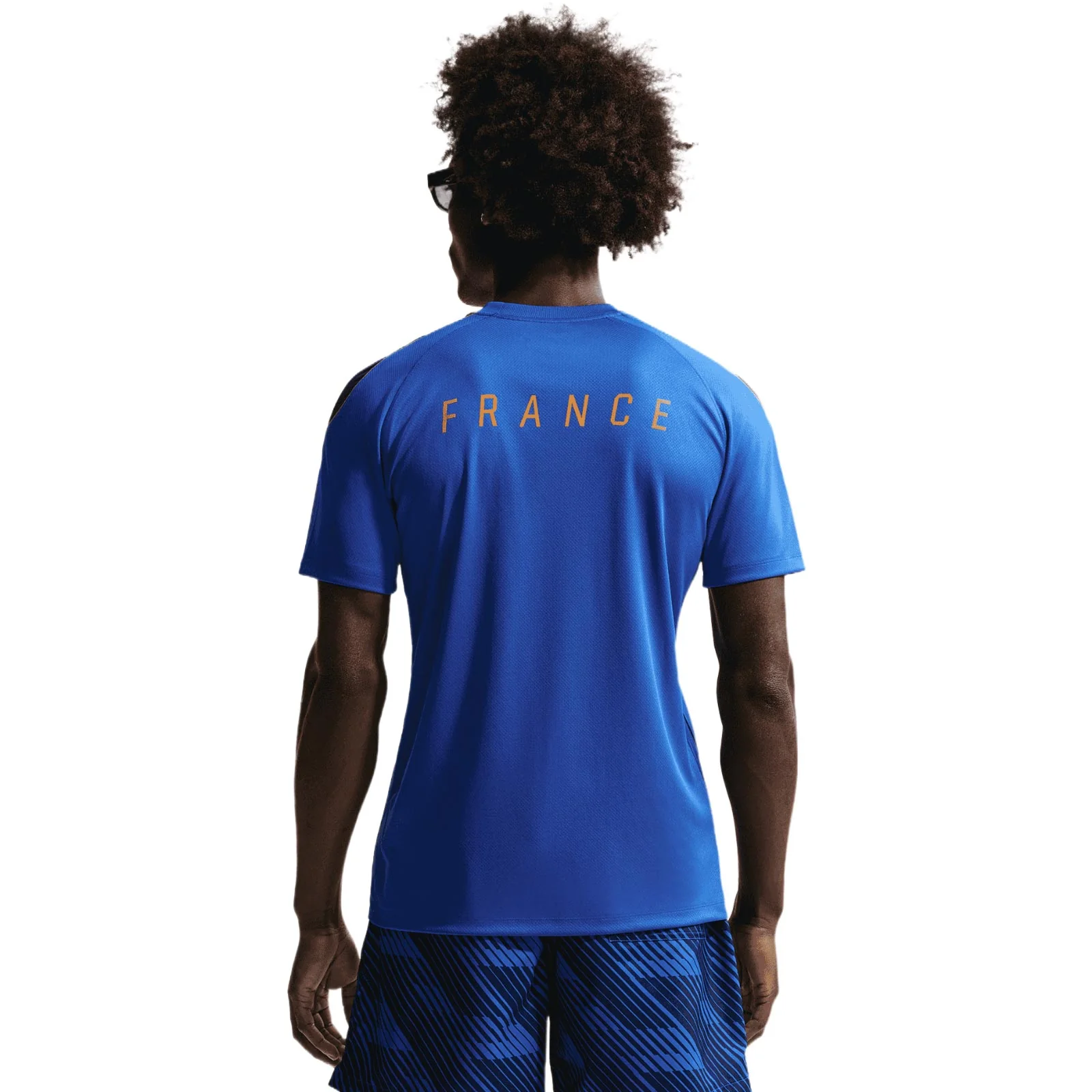 Nike Mens France World Cup 2026 Strike Soccer Dri-FIT Short-Sleeve Top - Image 2