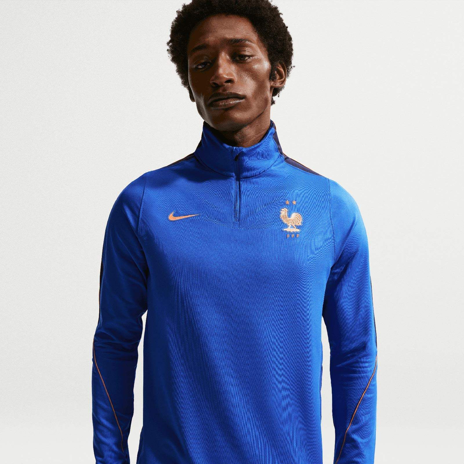 Nike Mens France World Cup 2026 Strike Dri-FIT Soccer Drill Top - Image 3