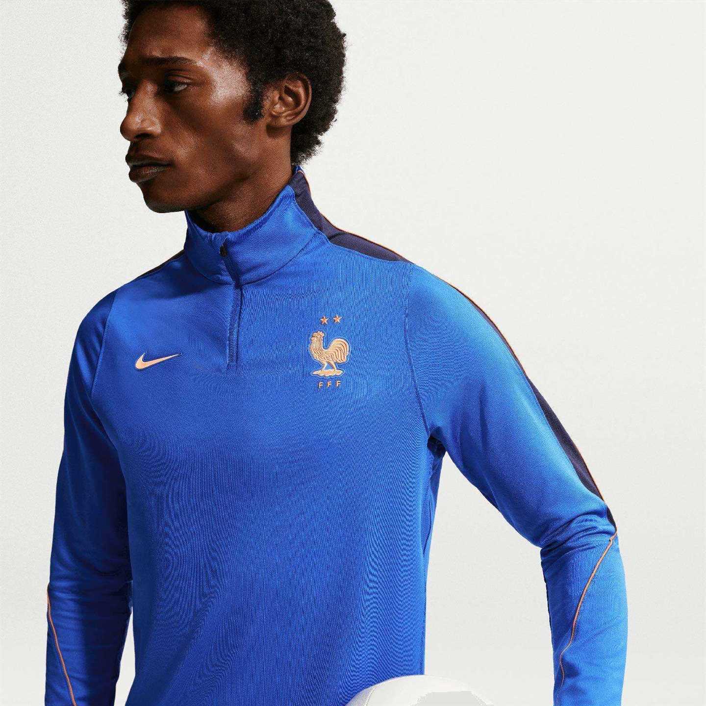 Nike Mens France World Cup 2026 Strike Dri-FIT Soccer Drill Top - Image 5