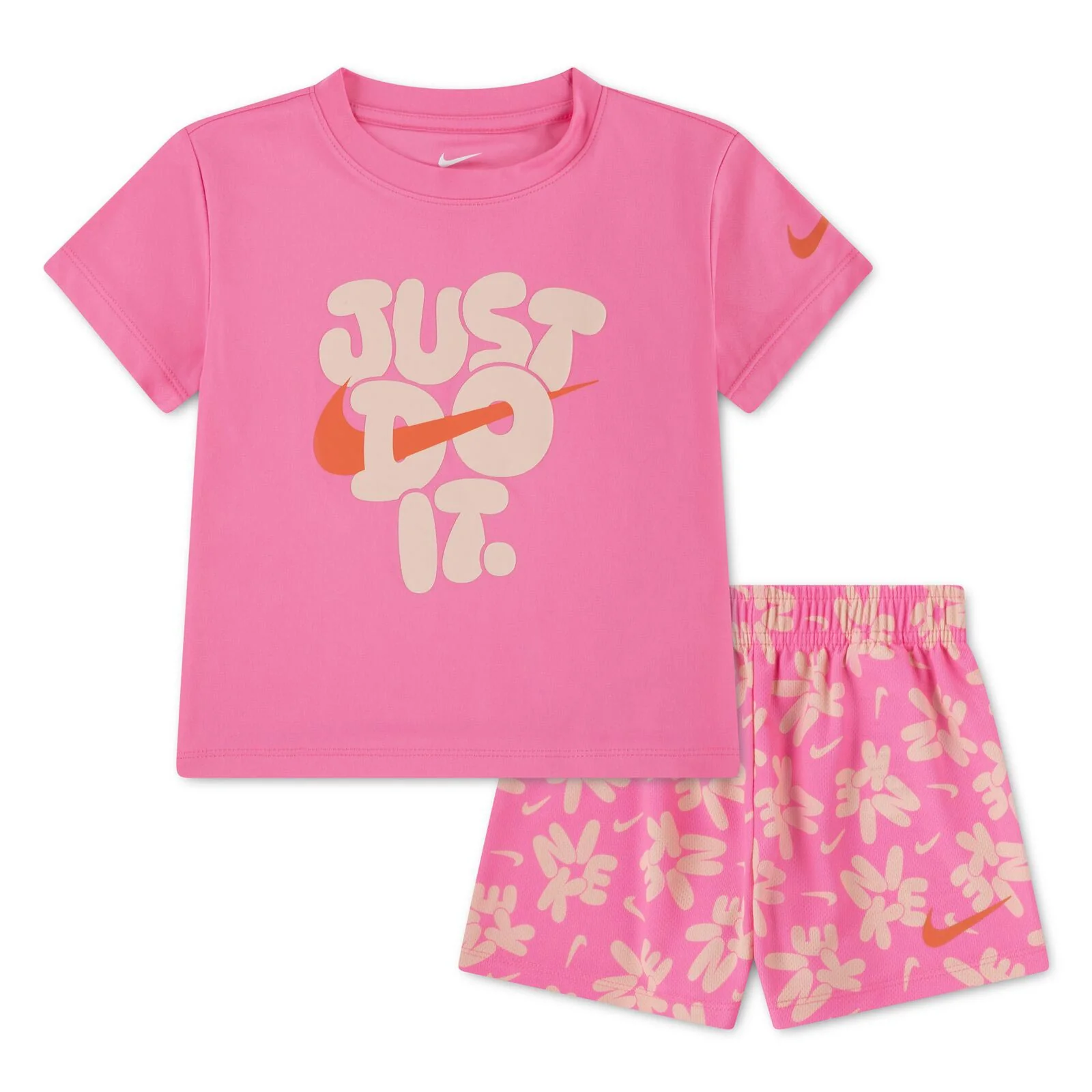 Nike Girls Junior Bold Play Mesh Short Set