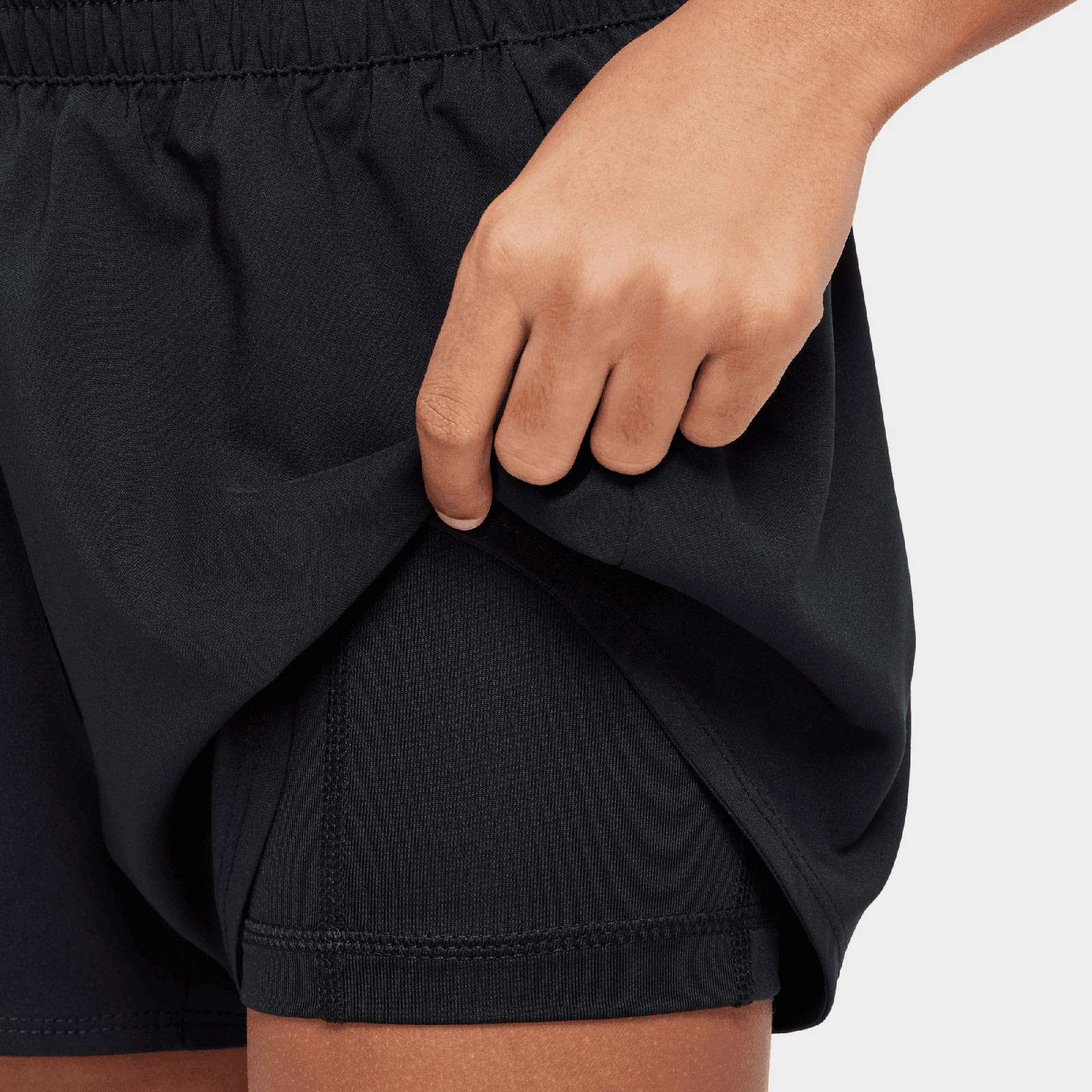 Nike One Girls Dri-FIT 3" 2-in-1 Shorts - Image 5