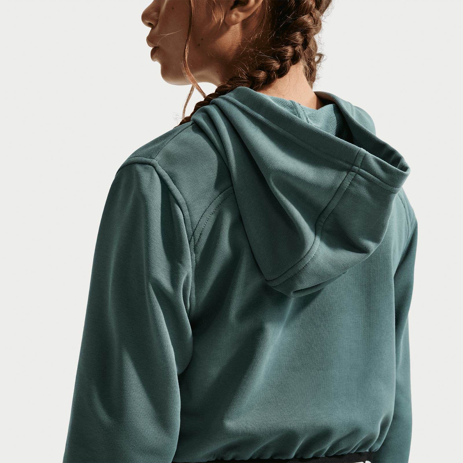 Nike Pro Fleece Girls Dri-FIT Full-Zip Hoodie - Image 4
