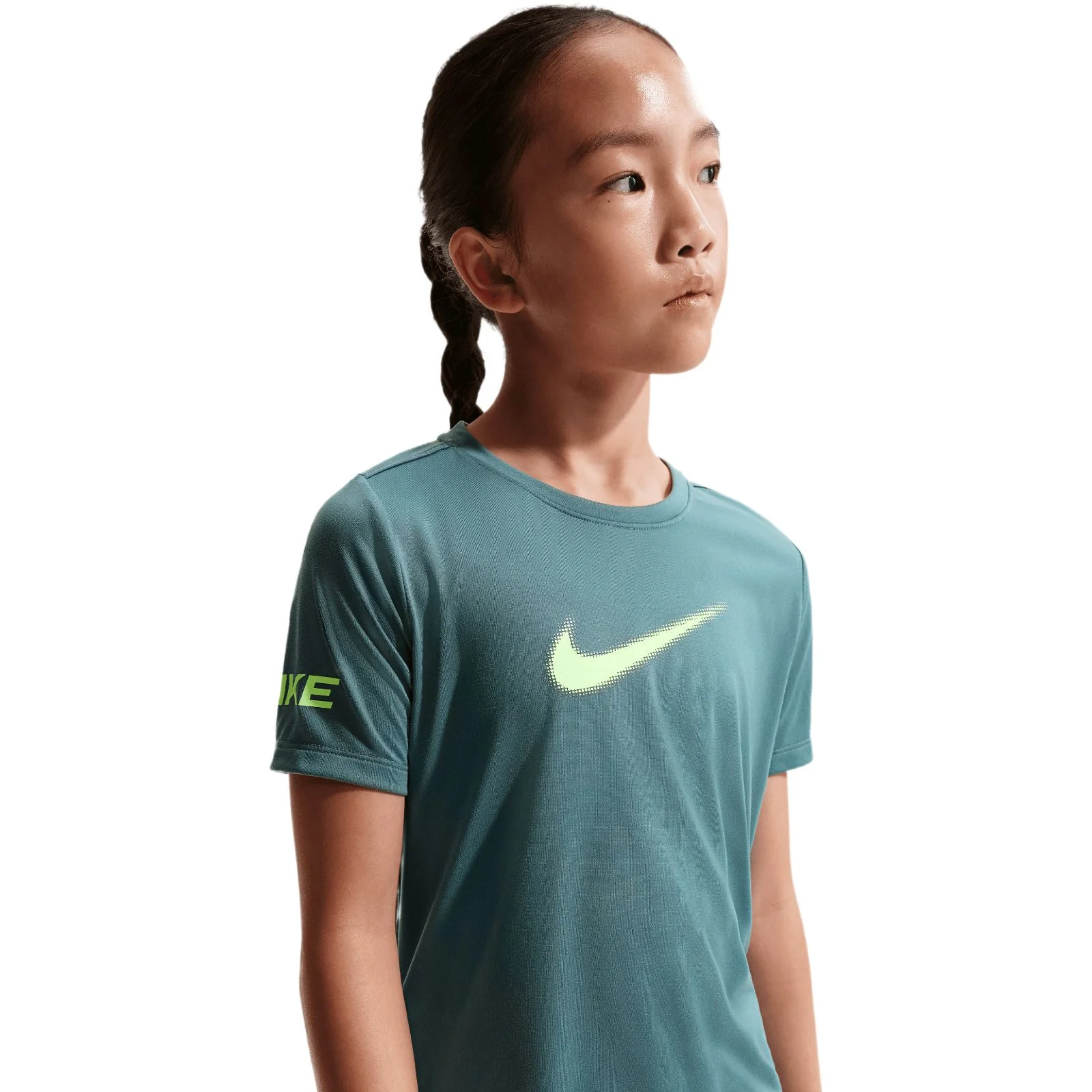 Nike Pro Kids Dri-FIT Short-Sleeve Training Top - Image 3