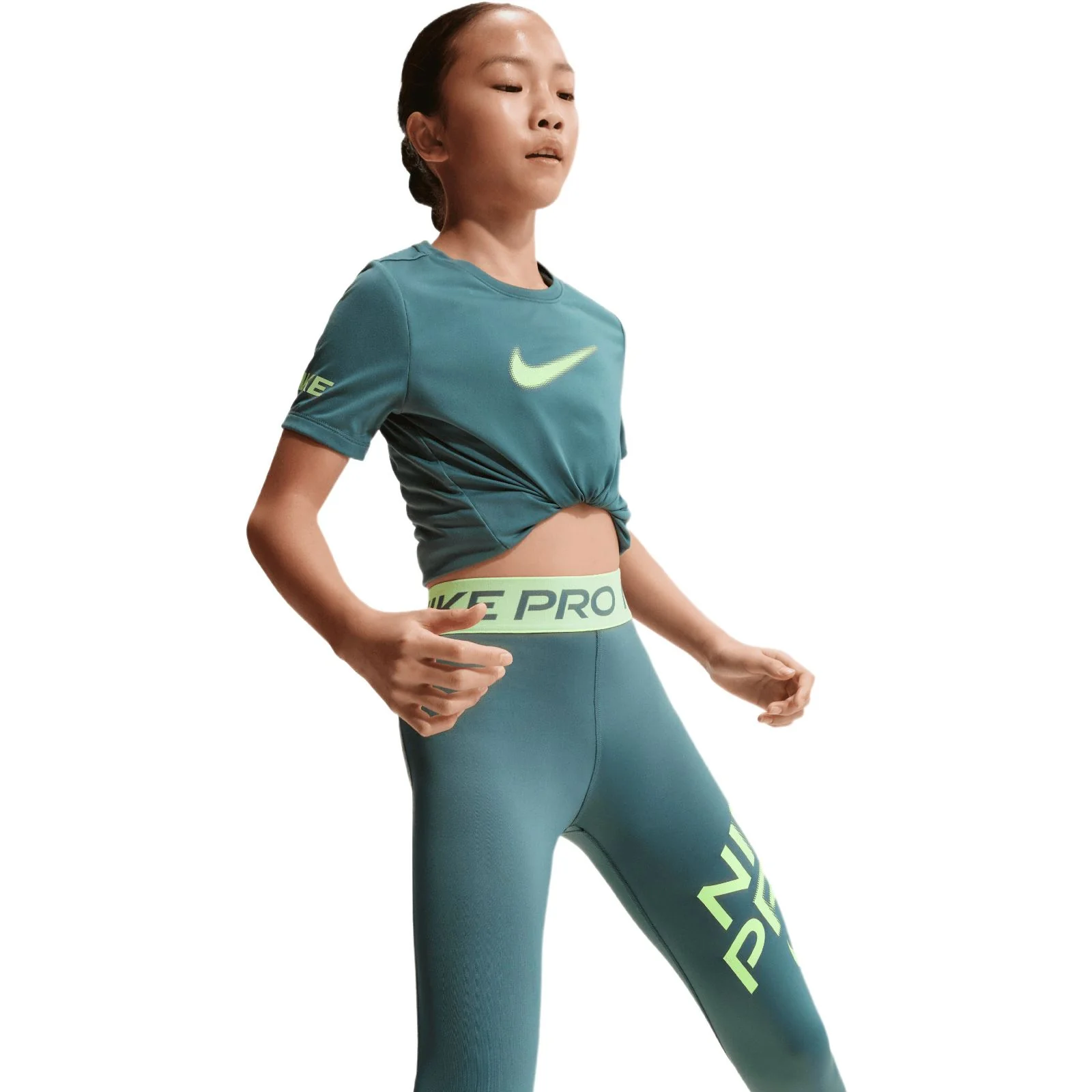 Nike Pro Kids Dri-FIT Short-Sleeve Training Top - Image 5