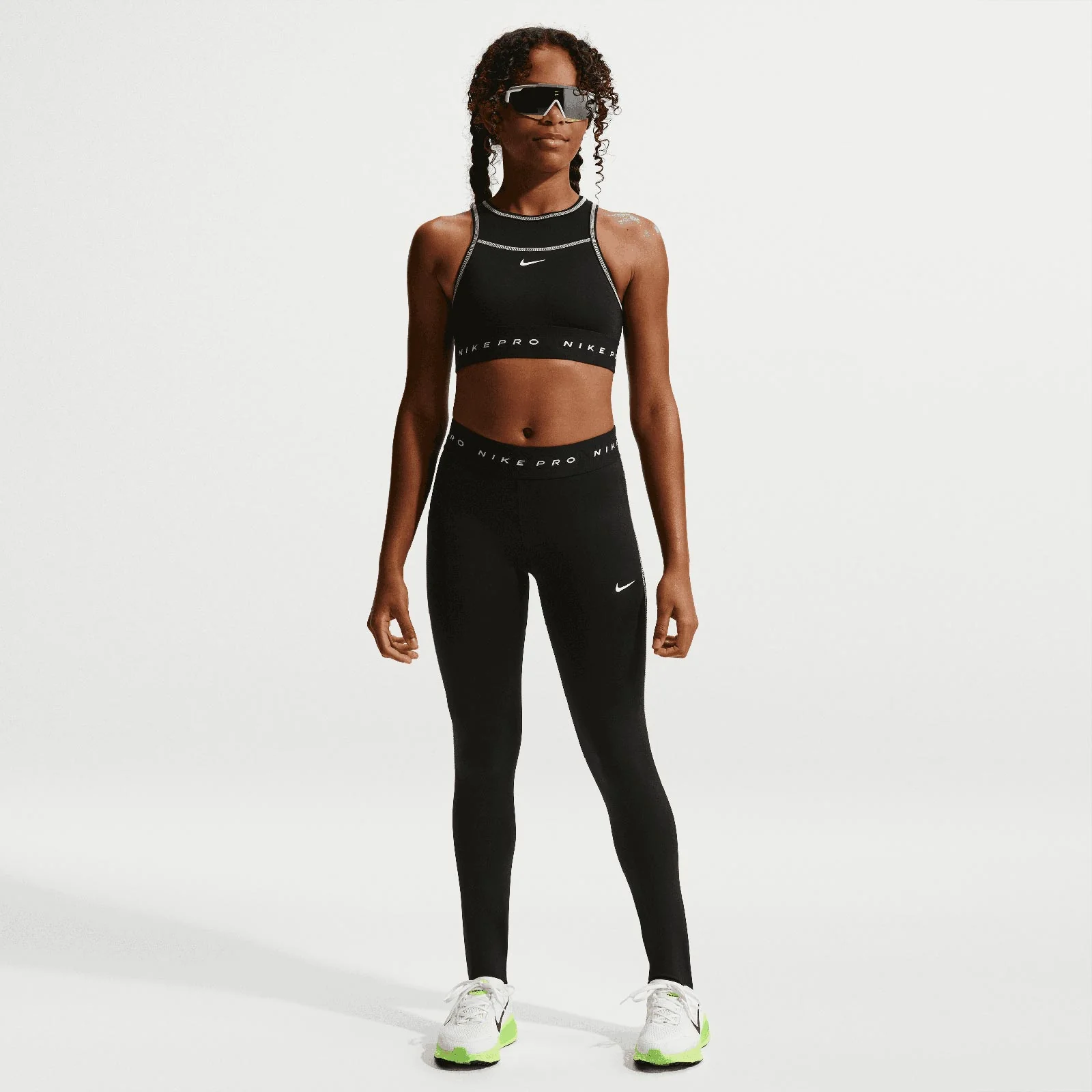 Nike Pro Swoosh Girls Sports Bra Sport Pack - Image 4