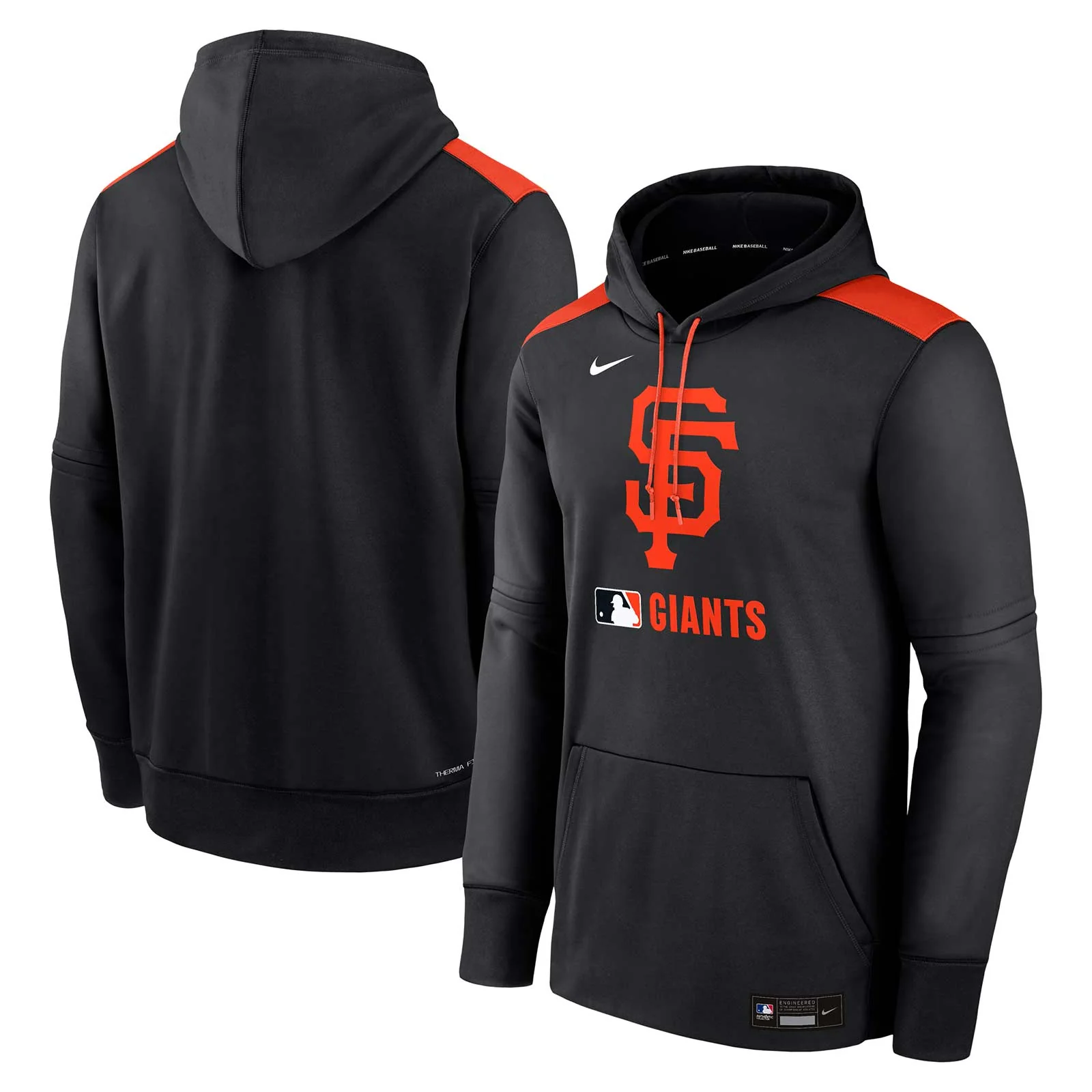 Nike San Francisco Giants 2025 Authentic Classic Pullover Hoodie - Image 3
