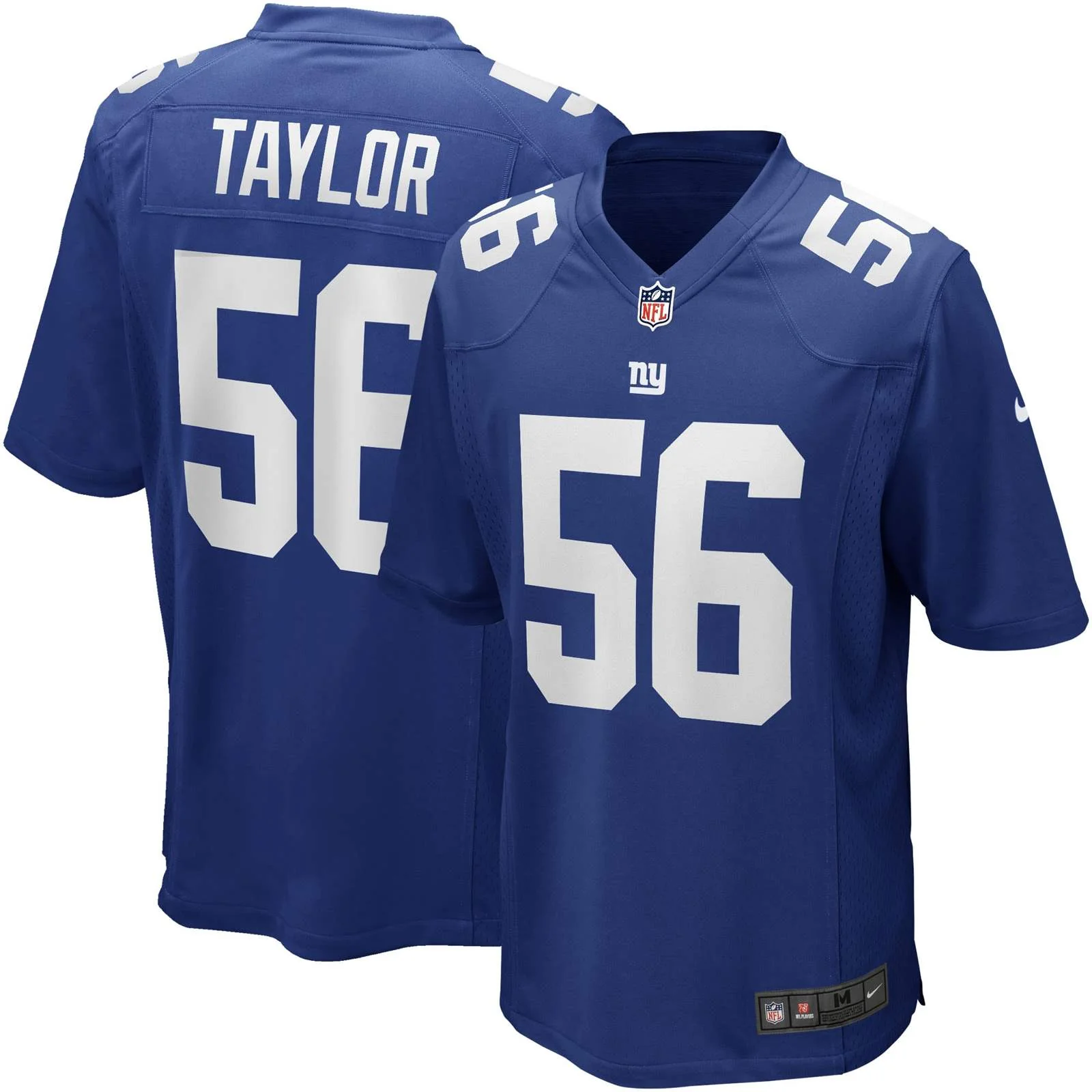 Nike NFL Giants Taylor 56 Home Game Jersey - Image 3