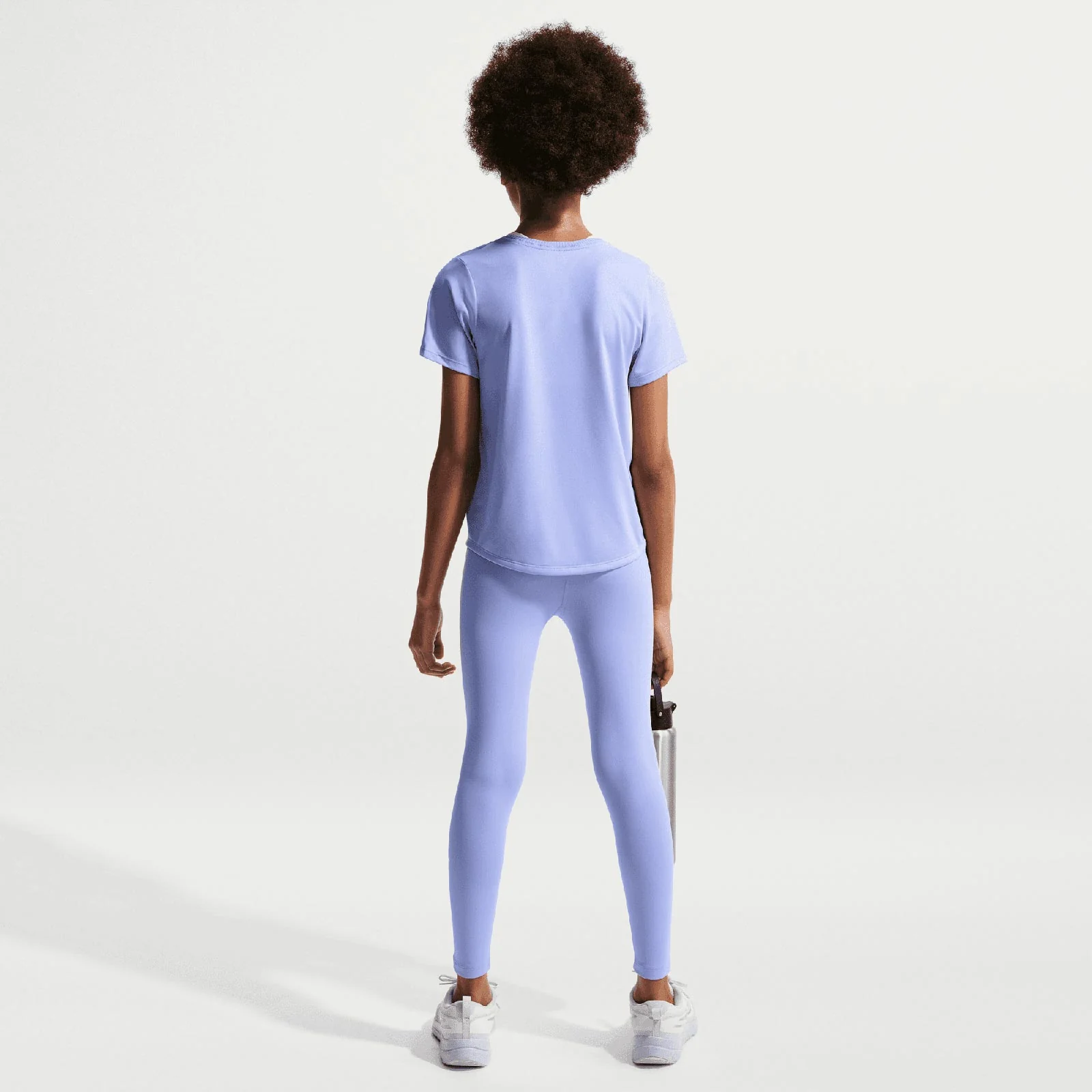 Nike One Fitted Kids Dri-FIT Short-Sleeve Top - Image 7