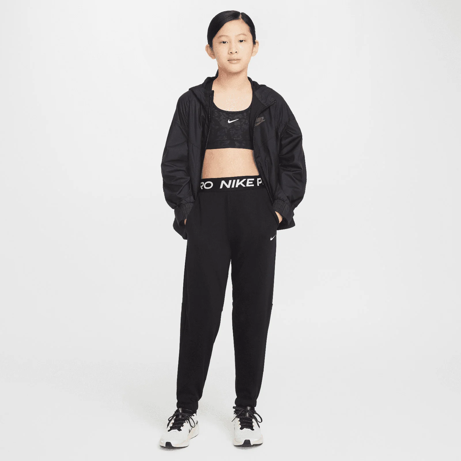 Nike Pro Fleece Kids (Girls) Dri-FIT Joggers - Image 7