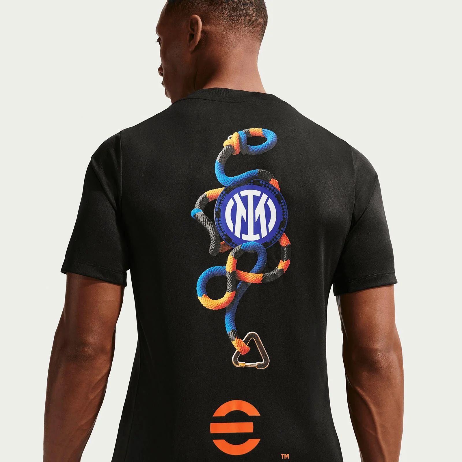 Nike Inter Milan ACG Dri-FIT Mens Soccer Short-Sleeve Pre-Match Top - Image 4