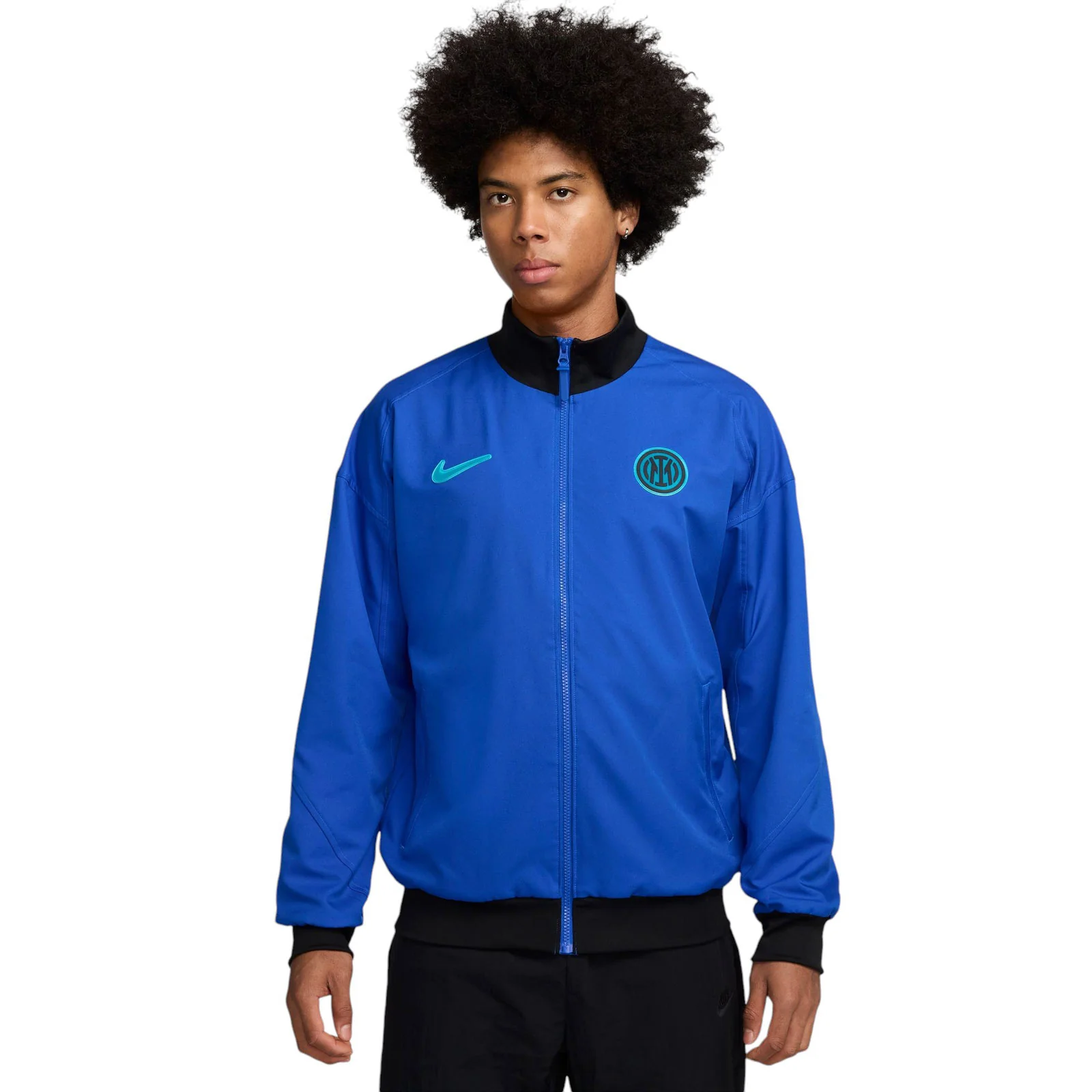 Nike Inter Milan 2025 Strike Mens Dri-FIT Soccer Anthem Jacket
