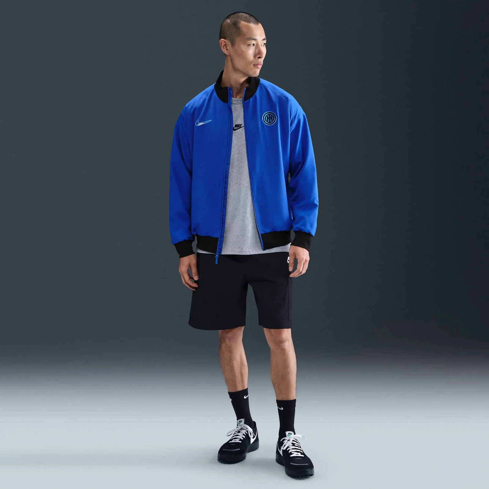 Nike Inter Milan 2025 Strike Mens Dri-FIT Soccer Anthem Jacket - Image 7