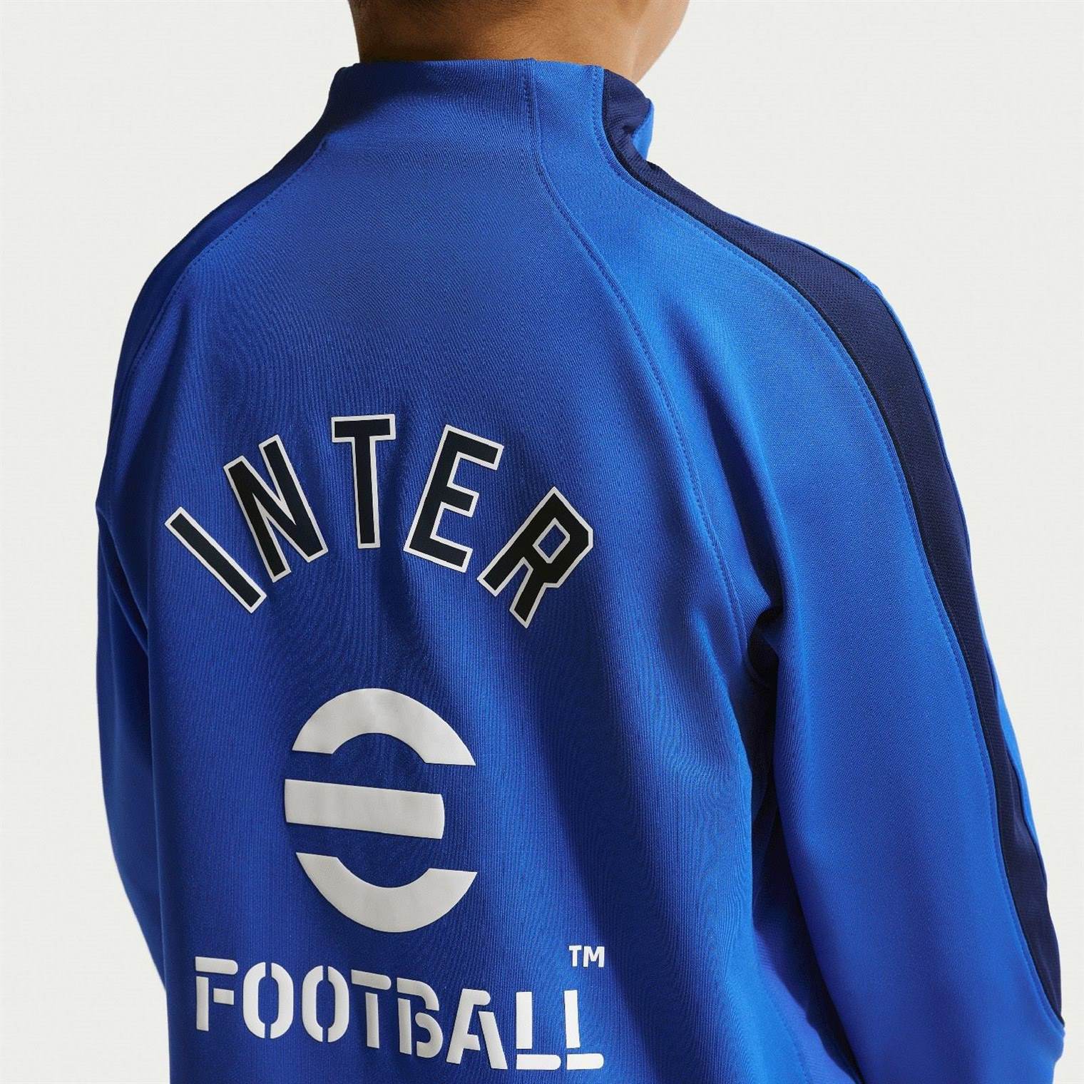 Nike Inter Milan Strike Kids Dri-FIT Soccer Knit Drill Top - Image 7