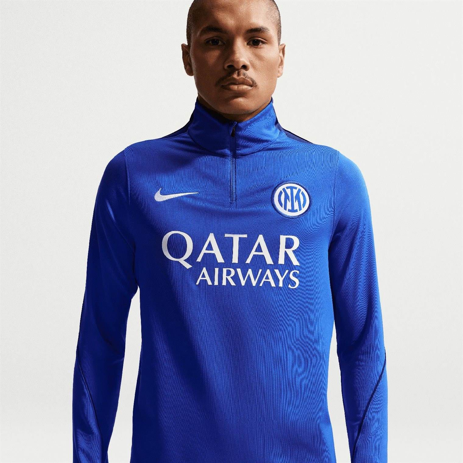 Nike Inter Milan Strike Mens Dri-FIT Soccer Knit Drill Top - Image 3