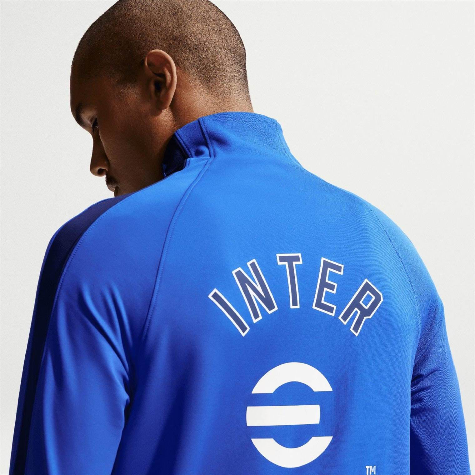 Nike Inter Milan Strike Mens Dri-FIT Soccer Knit Drill Top - Image 4