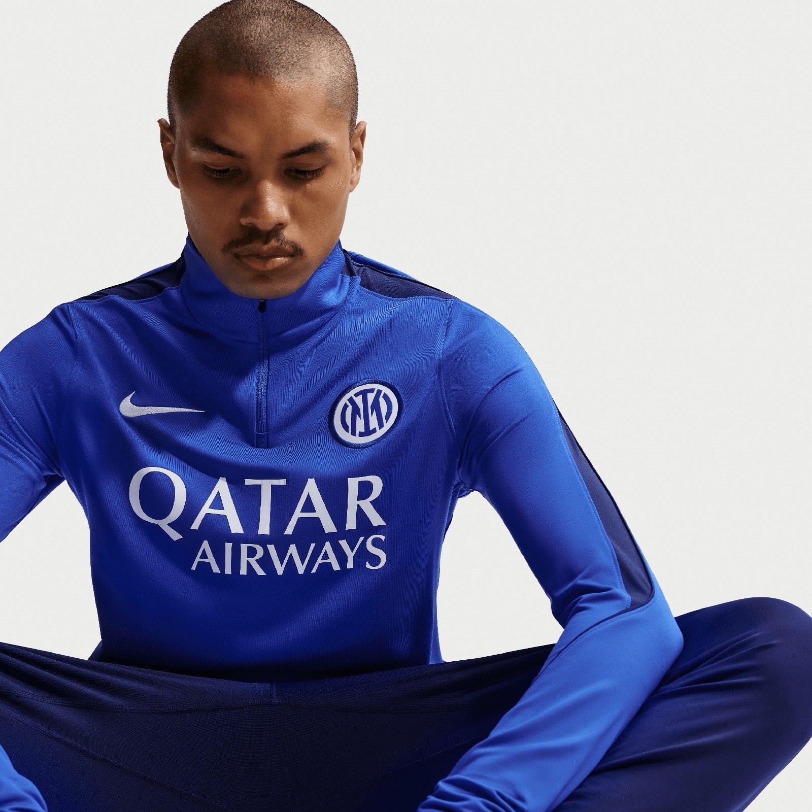 Nike Inter Milan Strike Mens Dri-FIT Soccer Knit Drill Top - Image 5