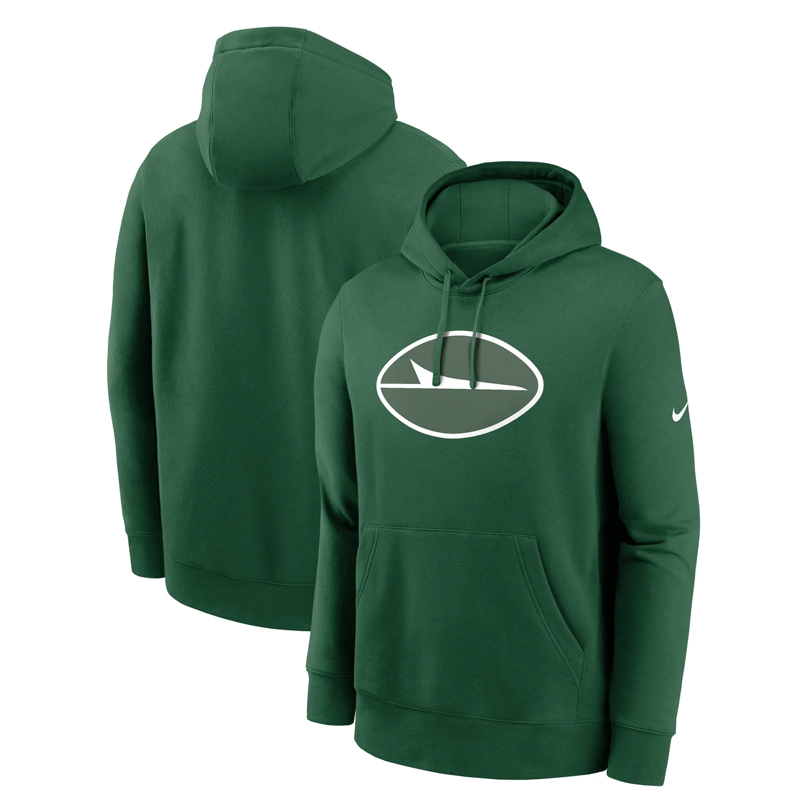 Nike Jets NFL Club Logo Hoodie - Green - Image 3