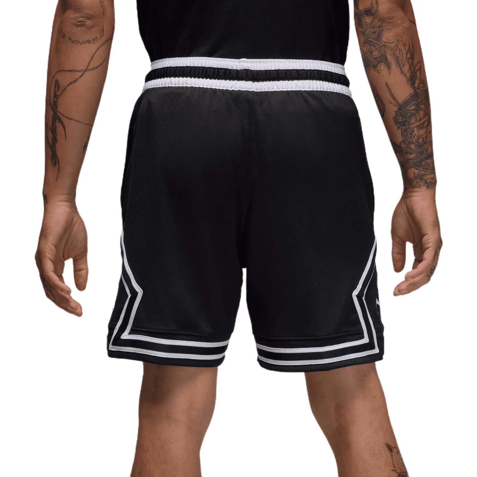 Jordan Sport Mens Dri-FIT Mesh Diamond Shorts - Image 2