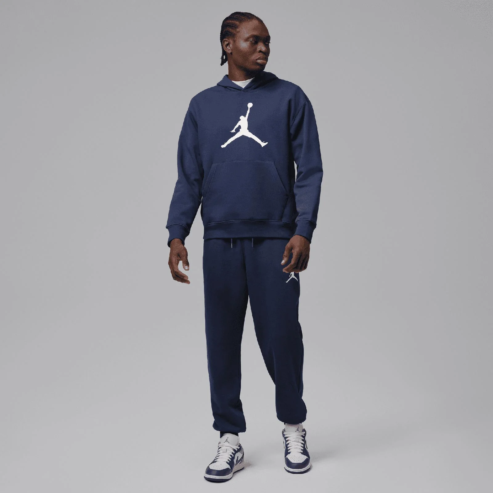 Jordan Mens Fleece Pullover Hoodie - Image 6