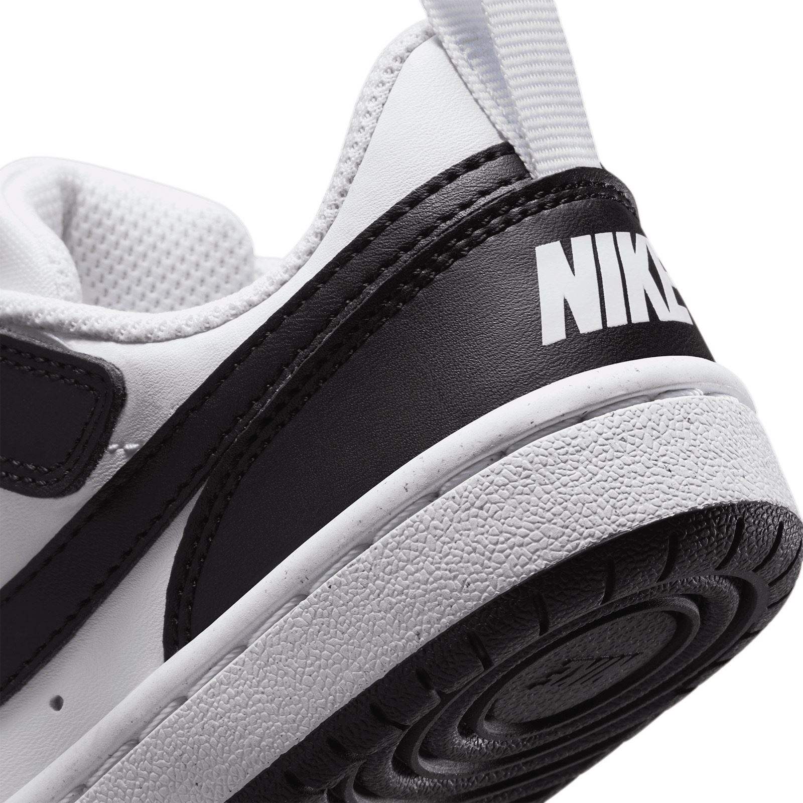 Nike Jr Kids Court Borough Low Black - Image 6