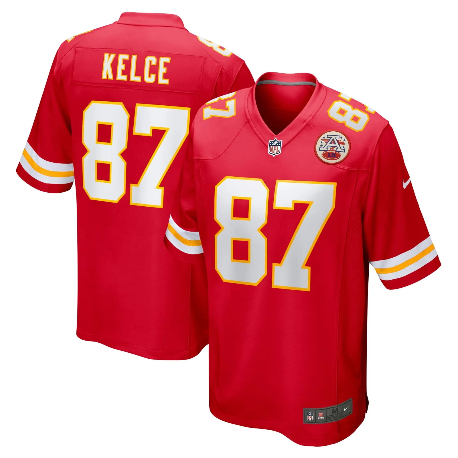 Nike Kansas City Chiefs Kelce 87 Home Game Jersey - Image 3