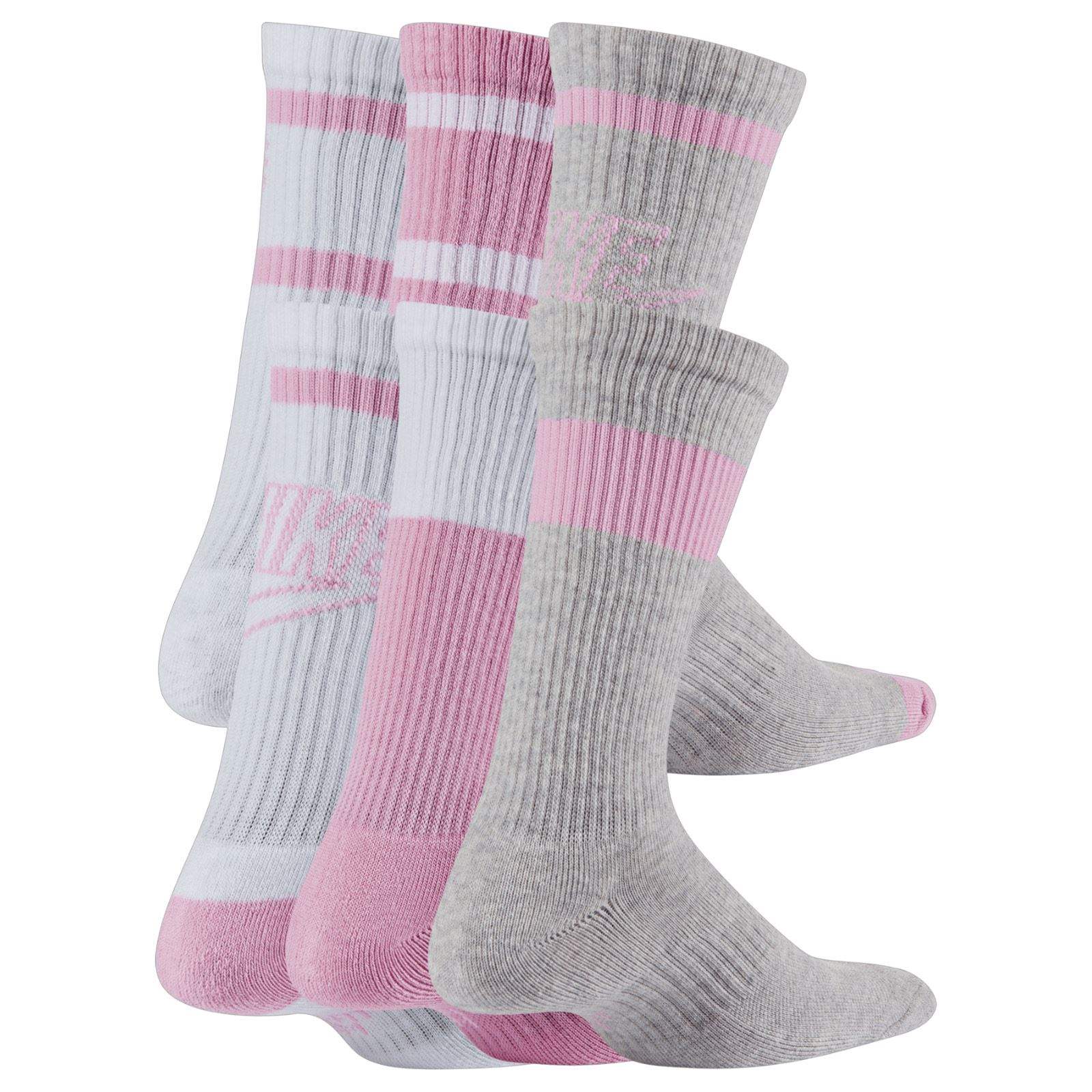 Nike Everyday Kids Cushioned Crew Socks (6 Pairs)