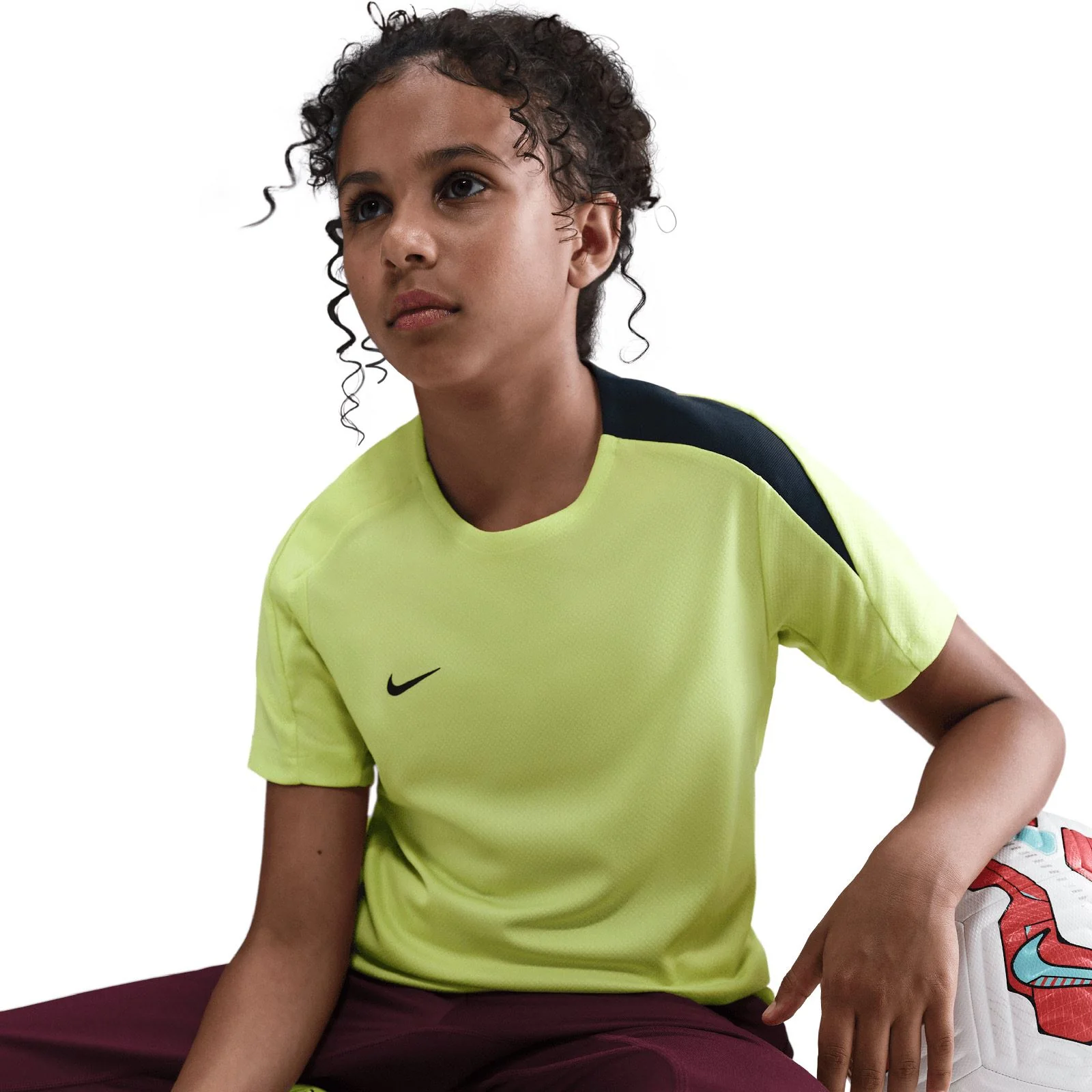 Nike Dri-Fit Strike Kids Short-Sleeve Soccer Top - Image 3